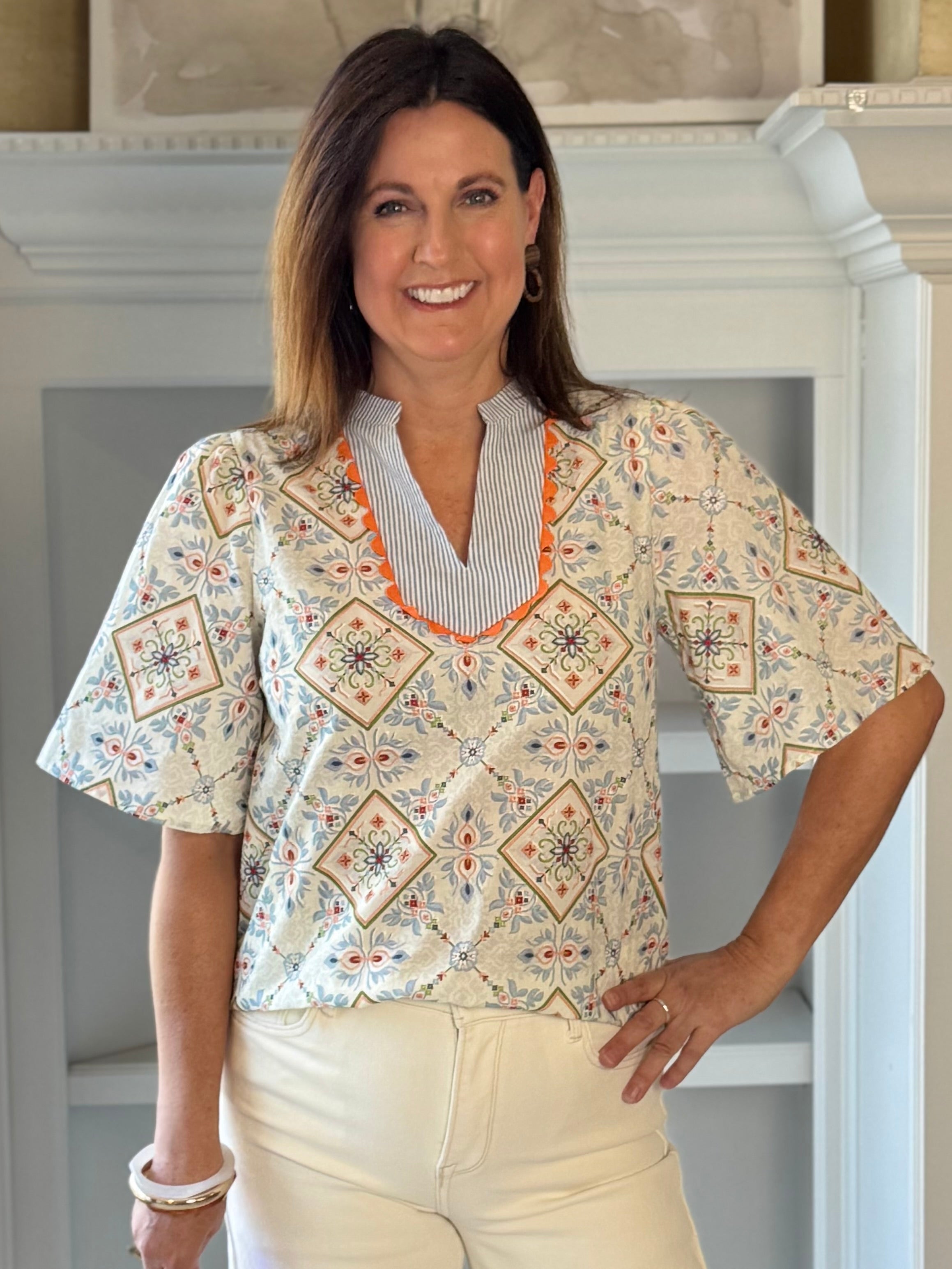 Artisan Embroidered Top