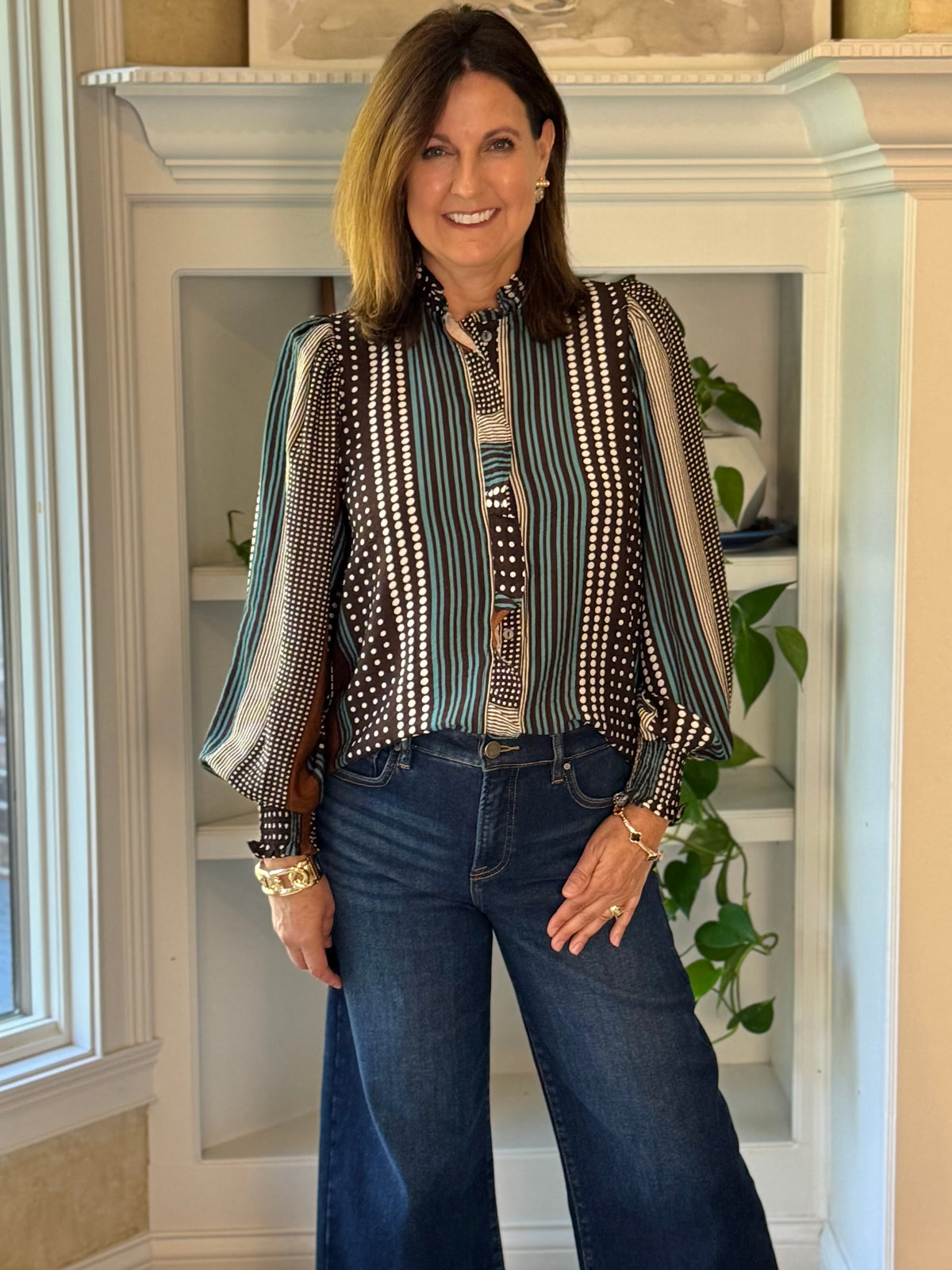 Perfectly Unpredictable Blouse