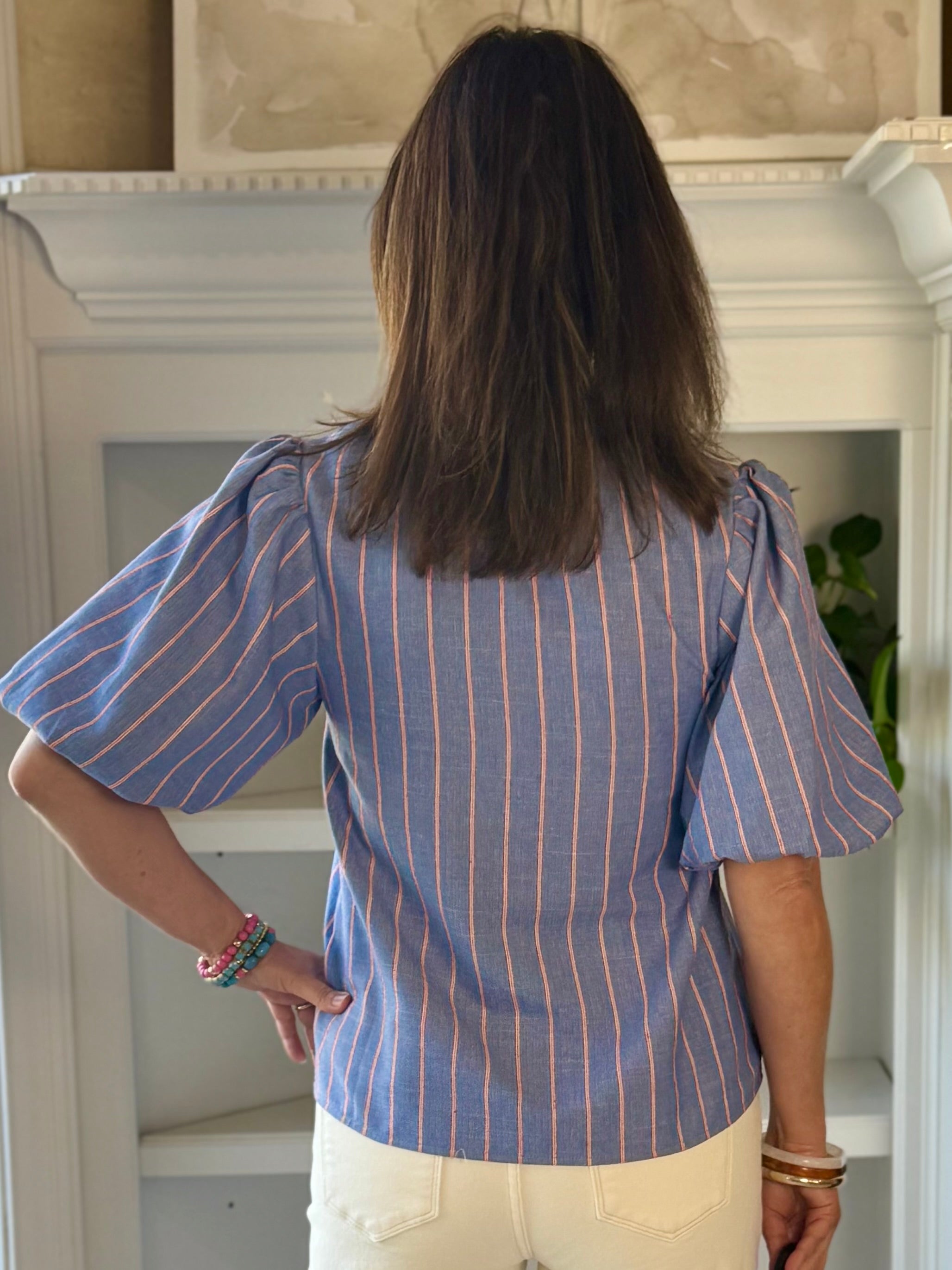 THML Bright Side Striped Top