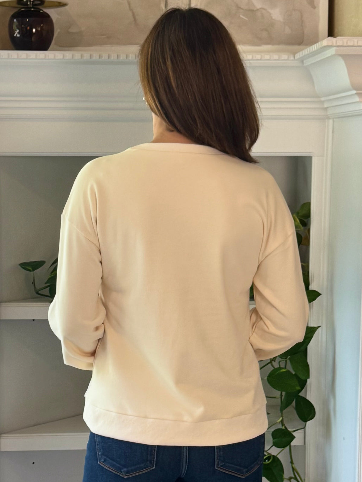 Patch Perfect Embroidered Sweatshirt