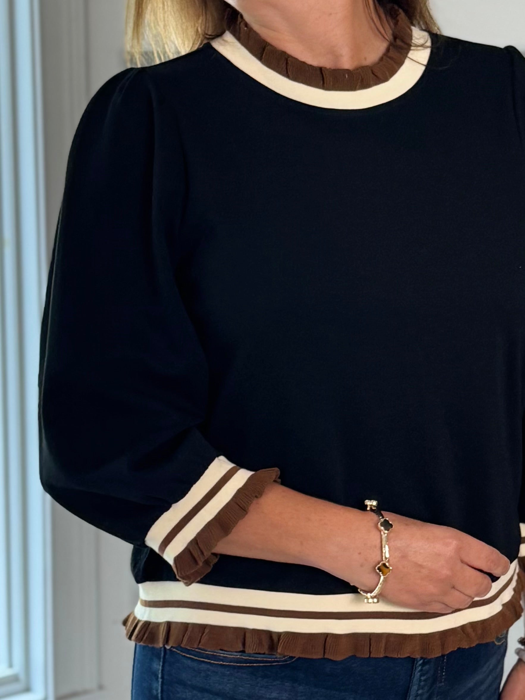 Preppy with a Twist Top