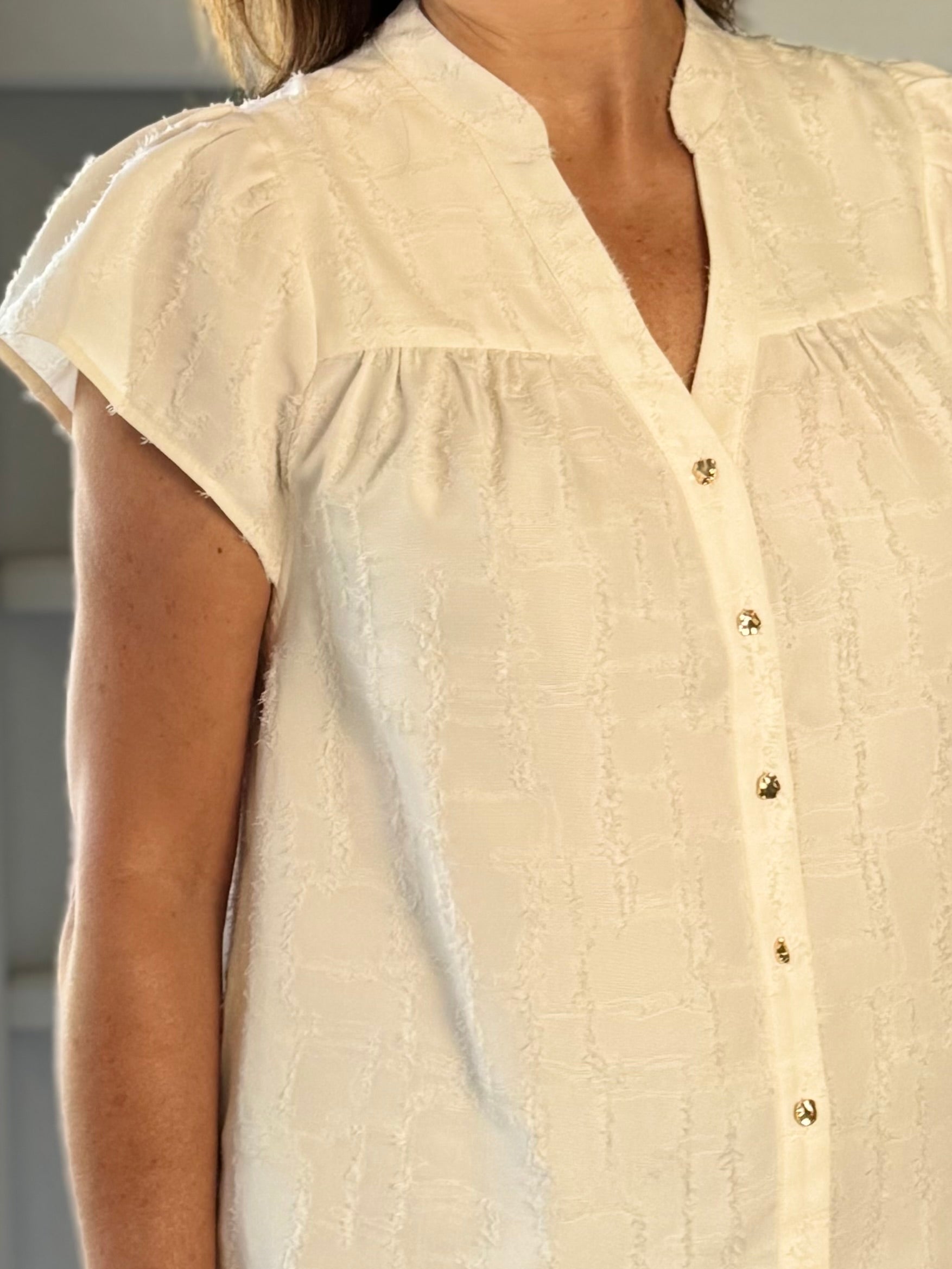 Current Air Refined Texture Blouse