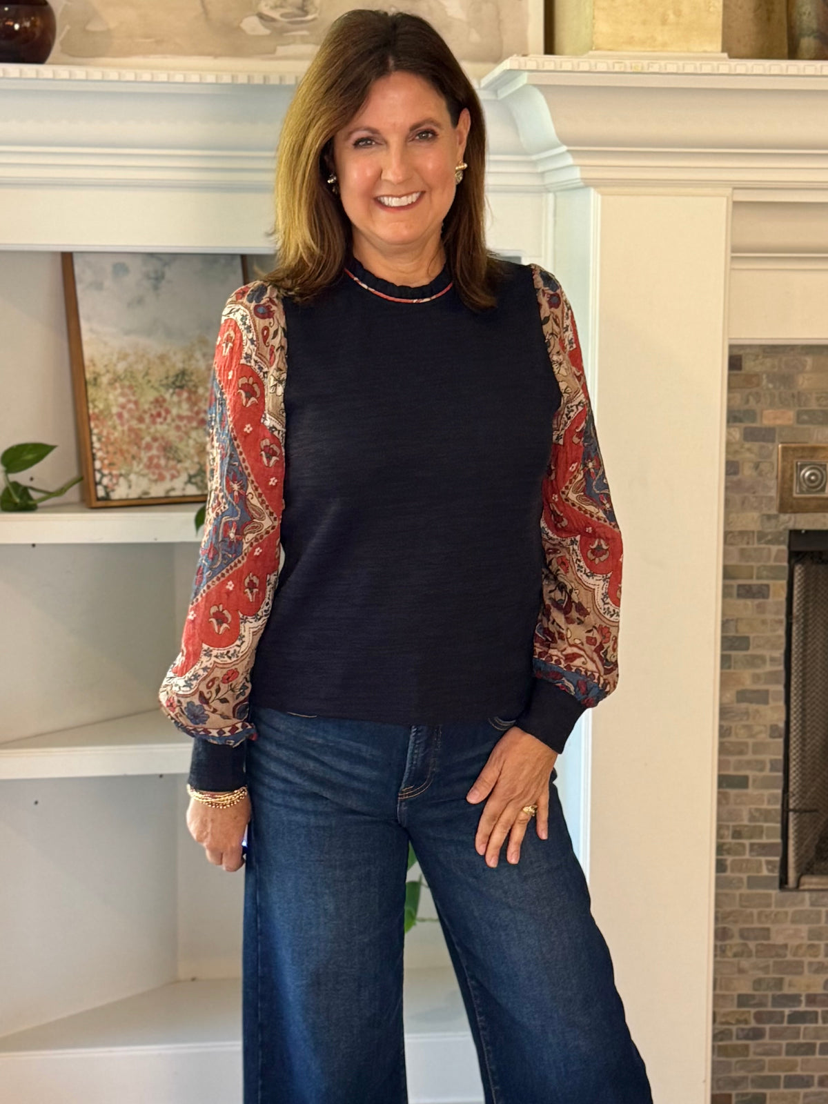 THML Change of Scenery Knit Top