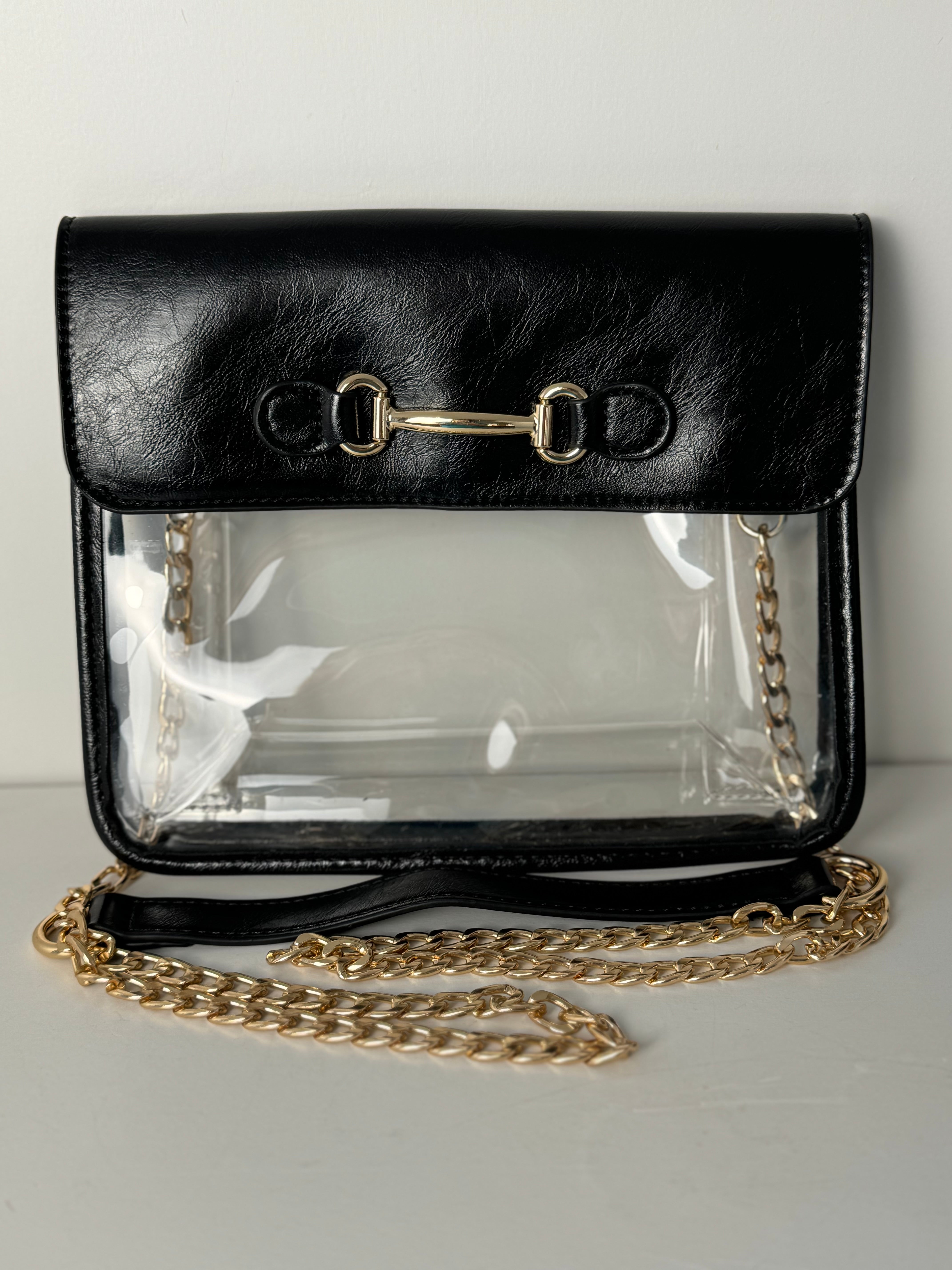 Event Ready Clear Crossbody Bag