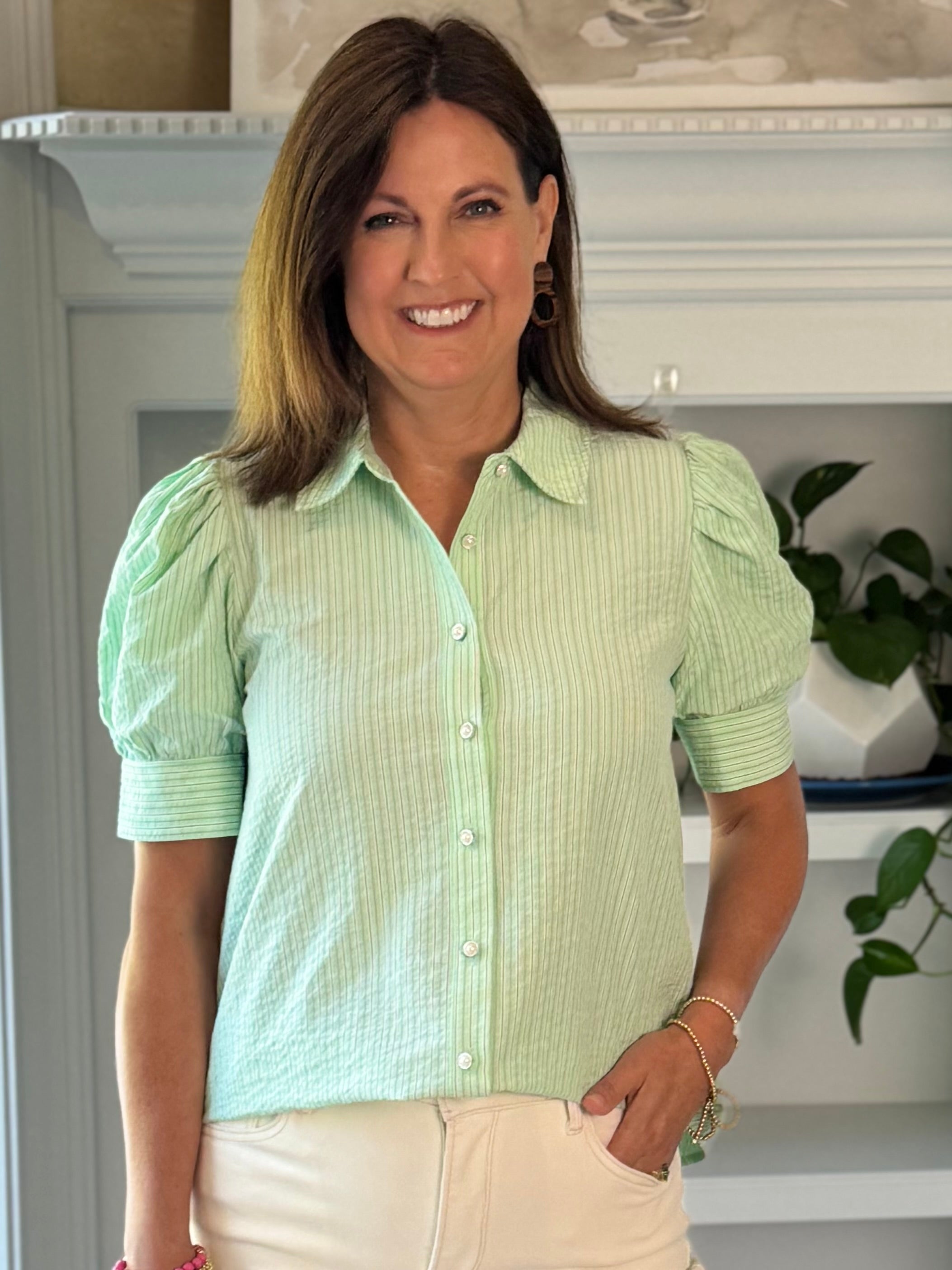 Subtle Elegance Striped Top