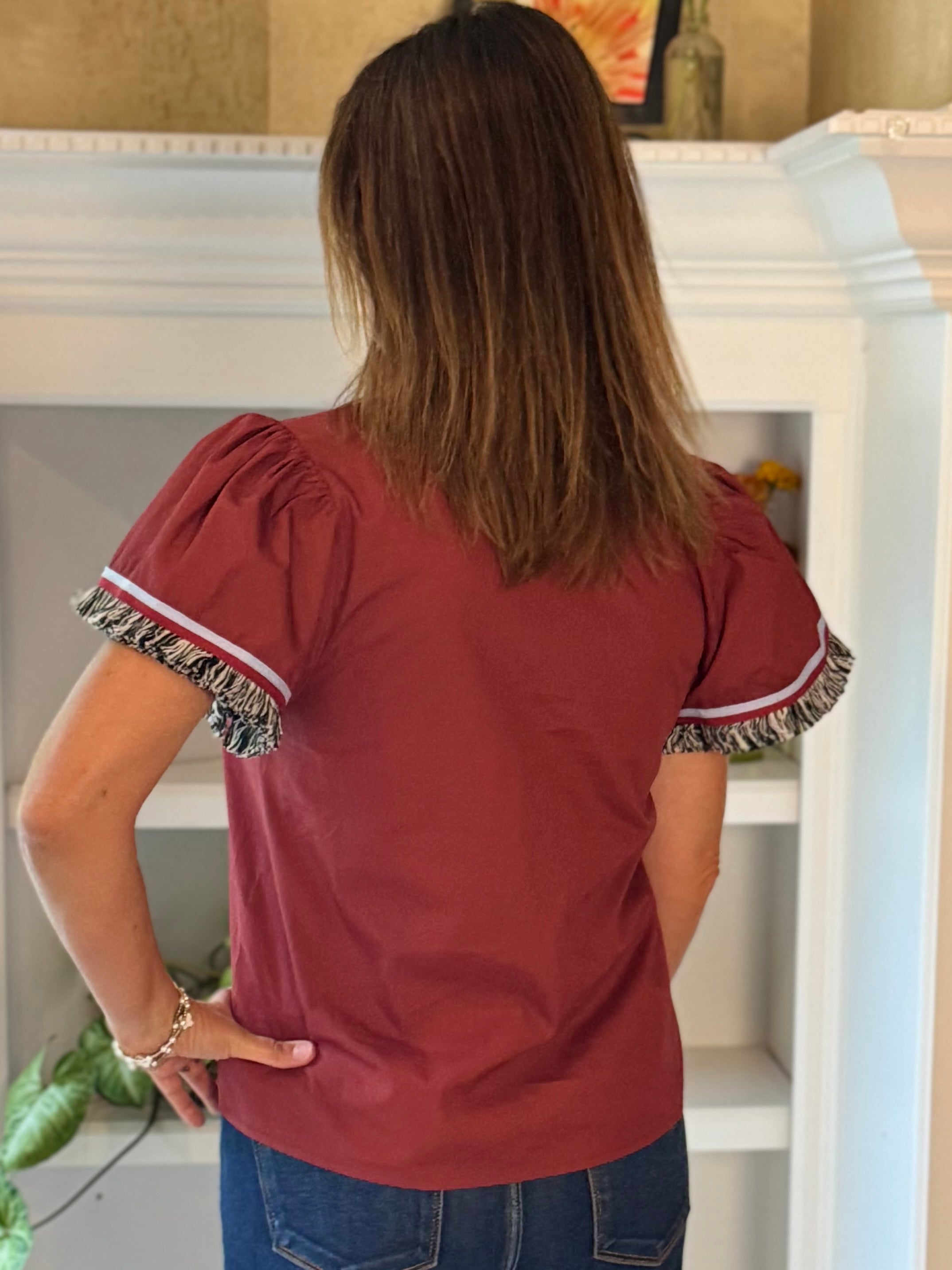 THML Fringe Effect Top