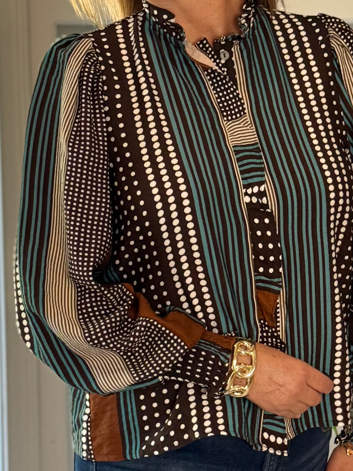 Perfectly Unpredictable Blouse