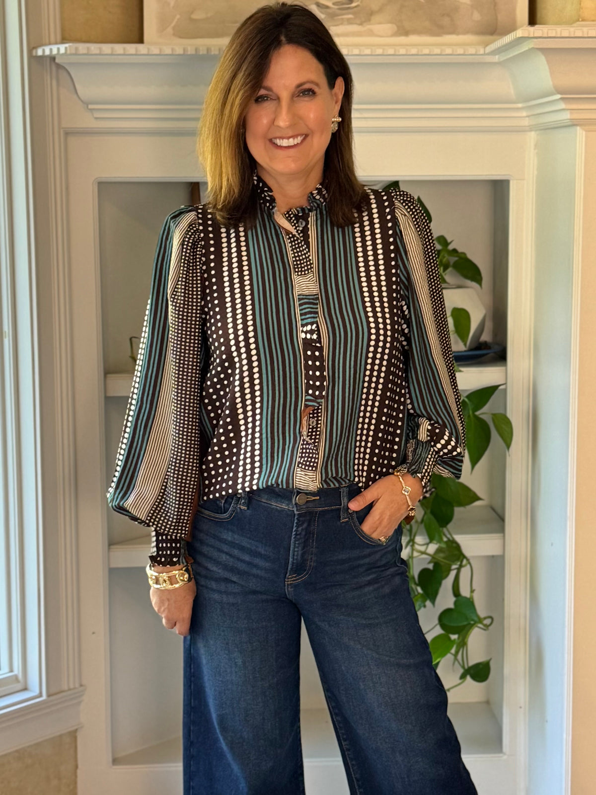 Perfectly Unpredictable Blouse