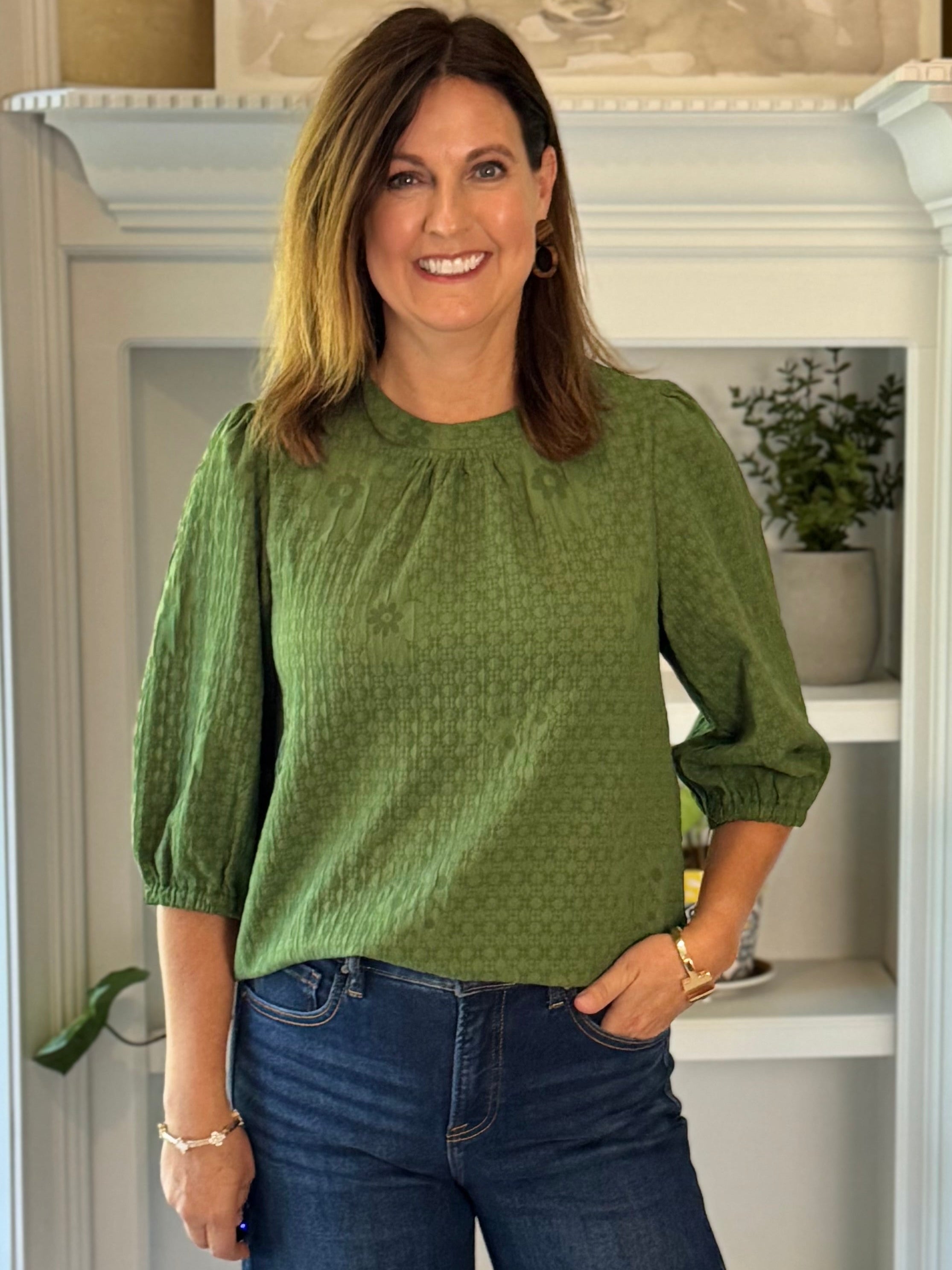 Olive Joy Top