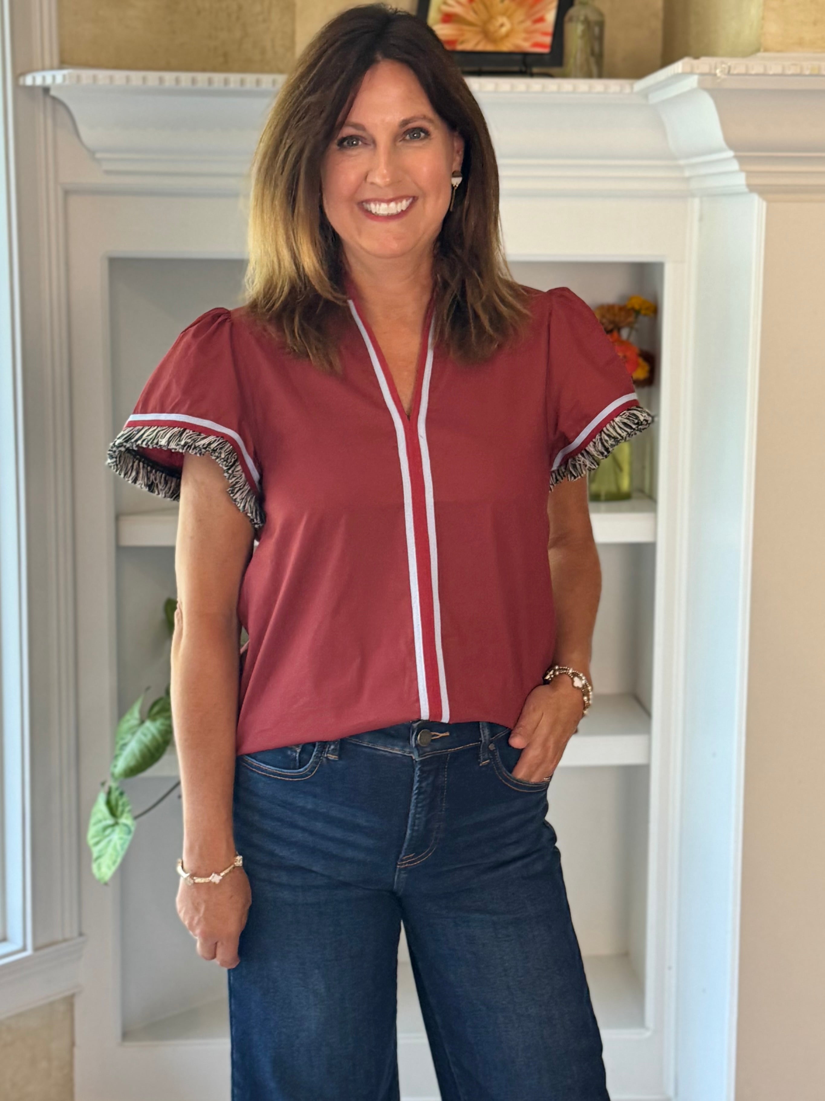 THML Fringe Effect Top