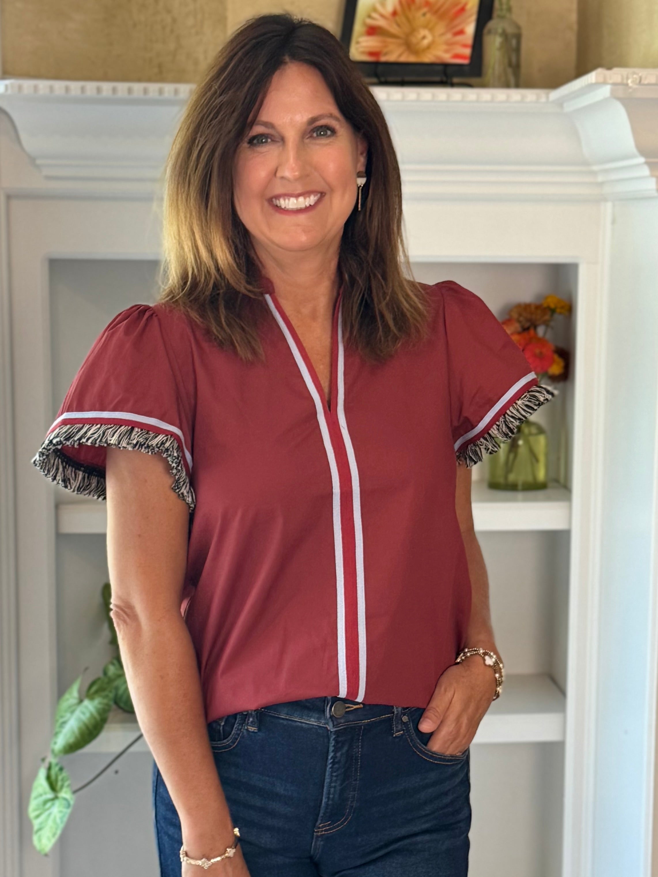 THML Fringe Effect Top