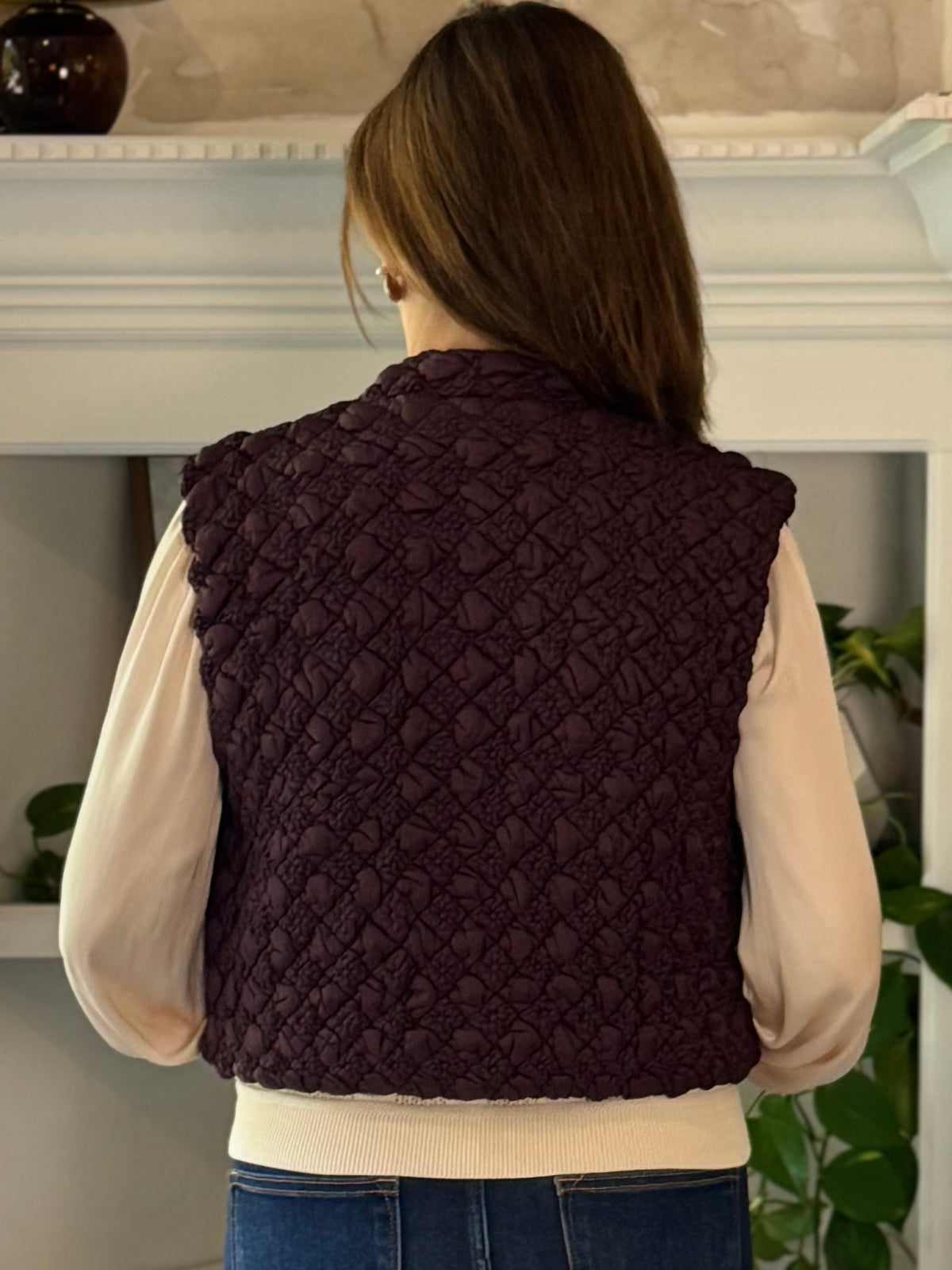 Current Air Luxe Layer Quilted Puffer Vest