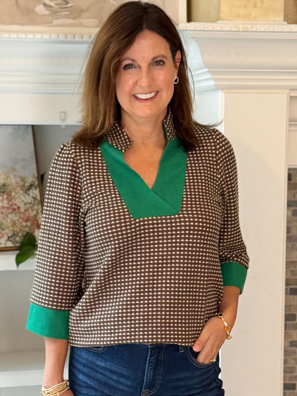 Better Together Contrast Top