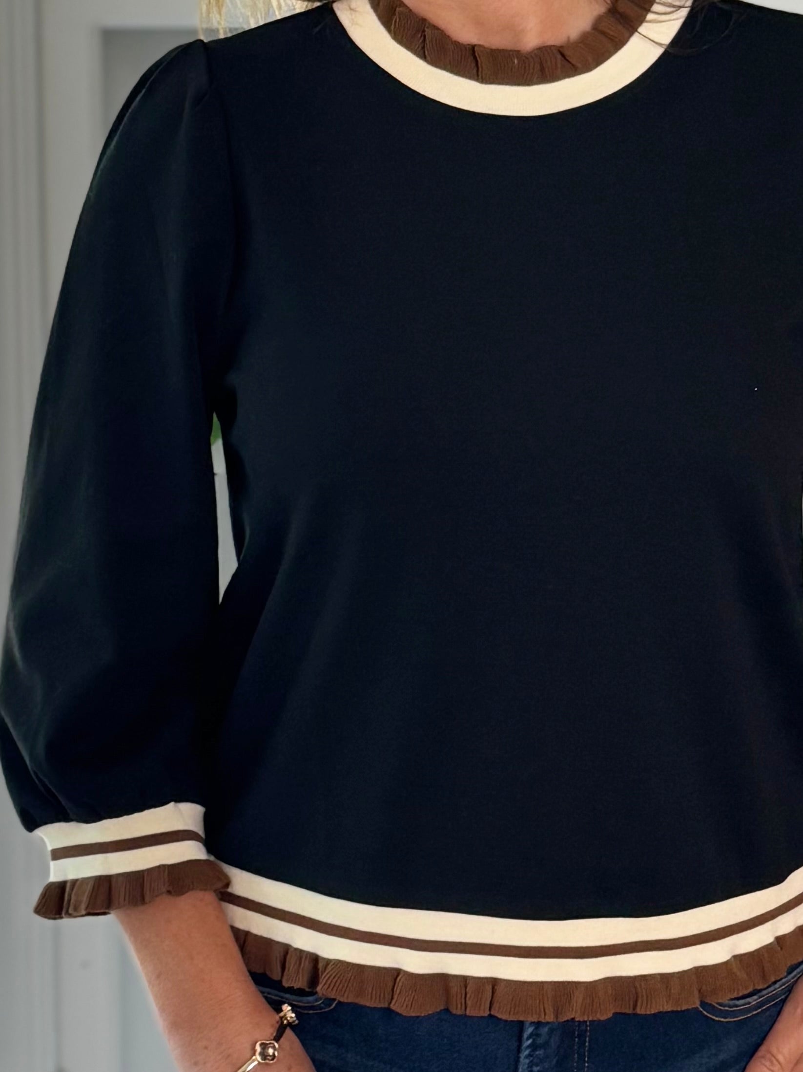 Preppy with a Twist Top
