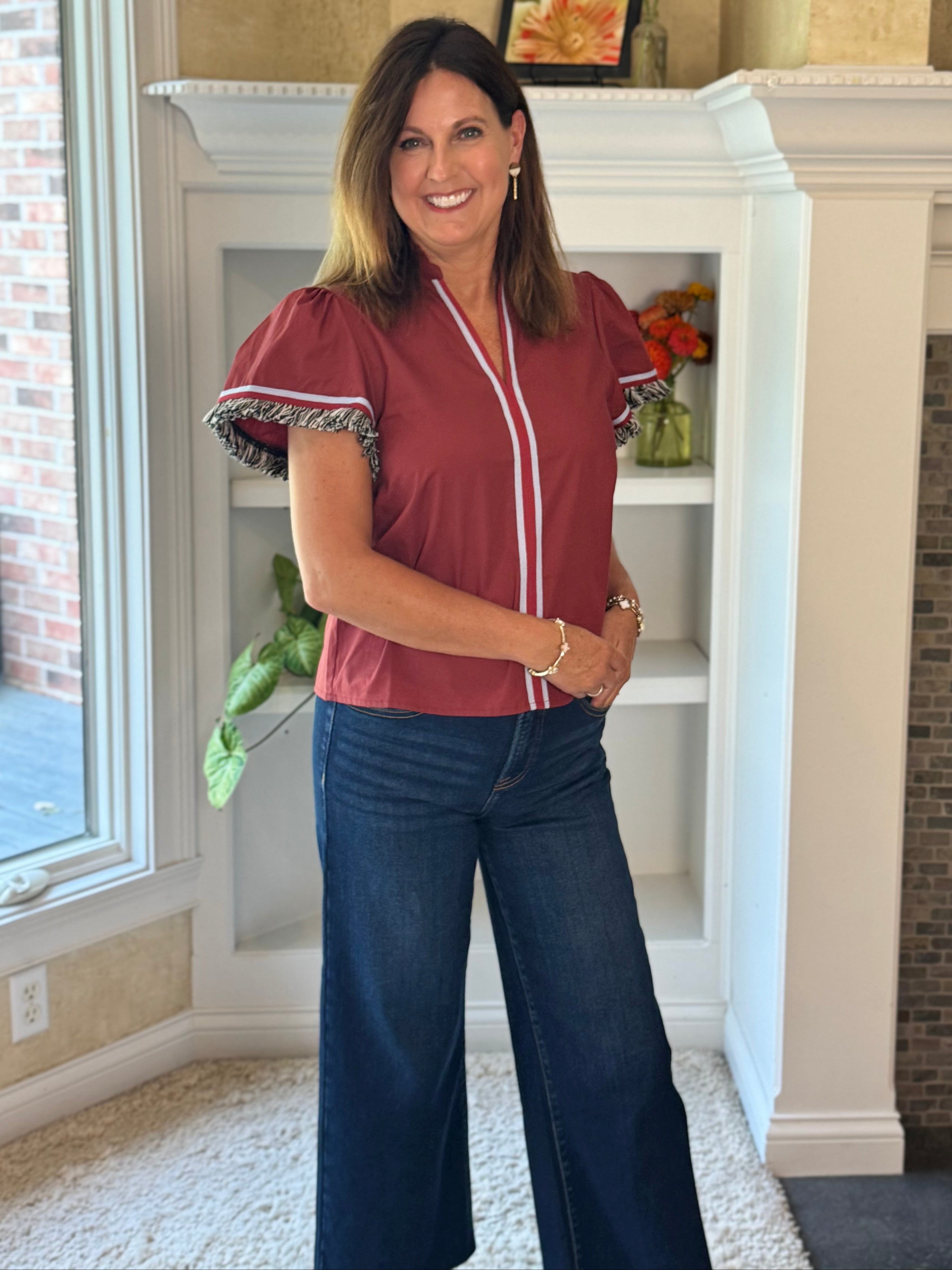 THML Fringe Effect Top