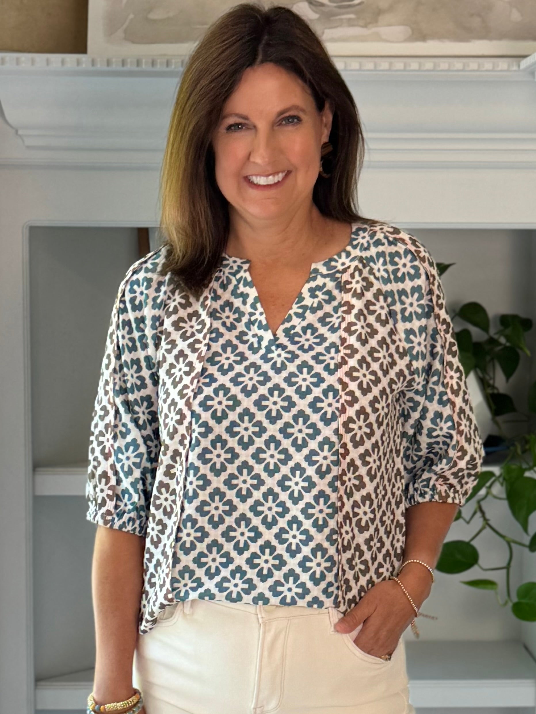 Mosaic Charm Top