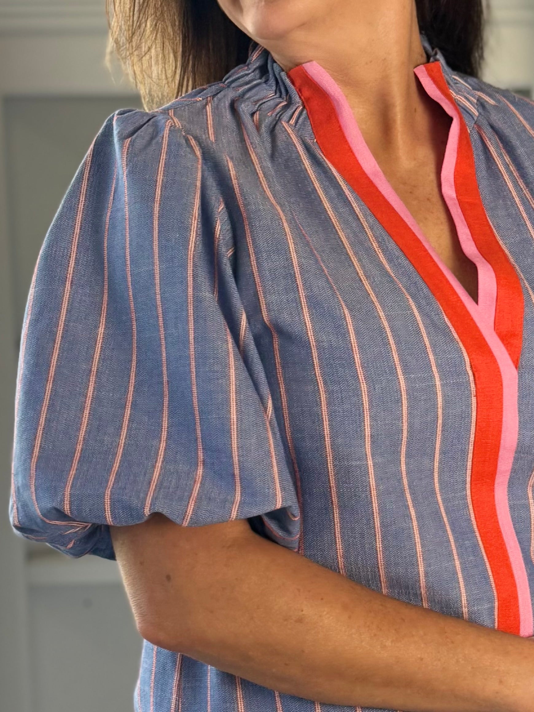 THML Bright Side Striped Top