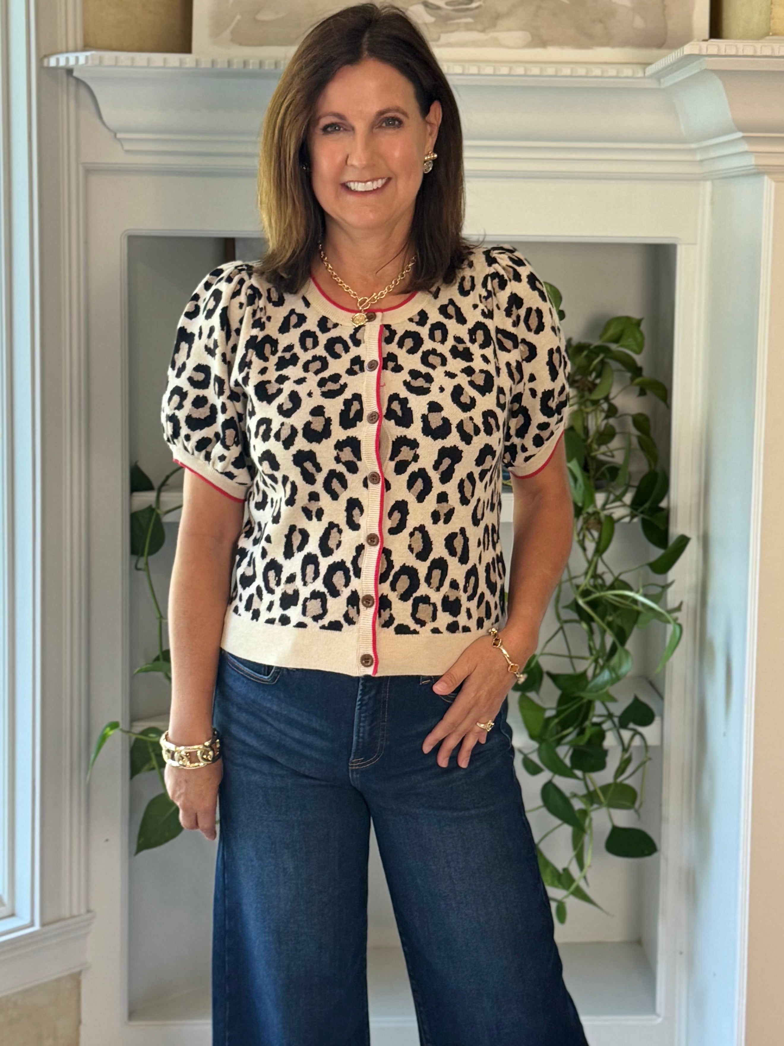 Wild About You Knit Top