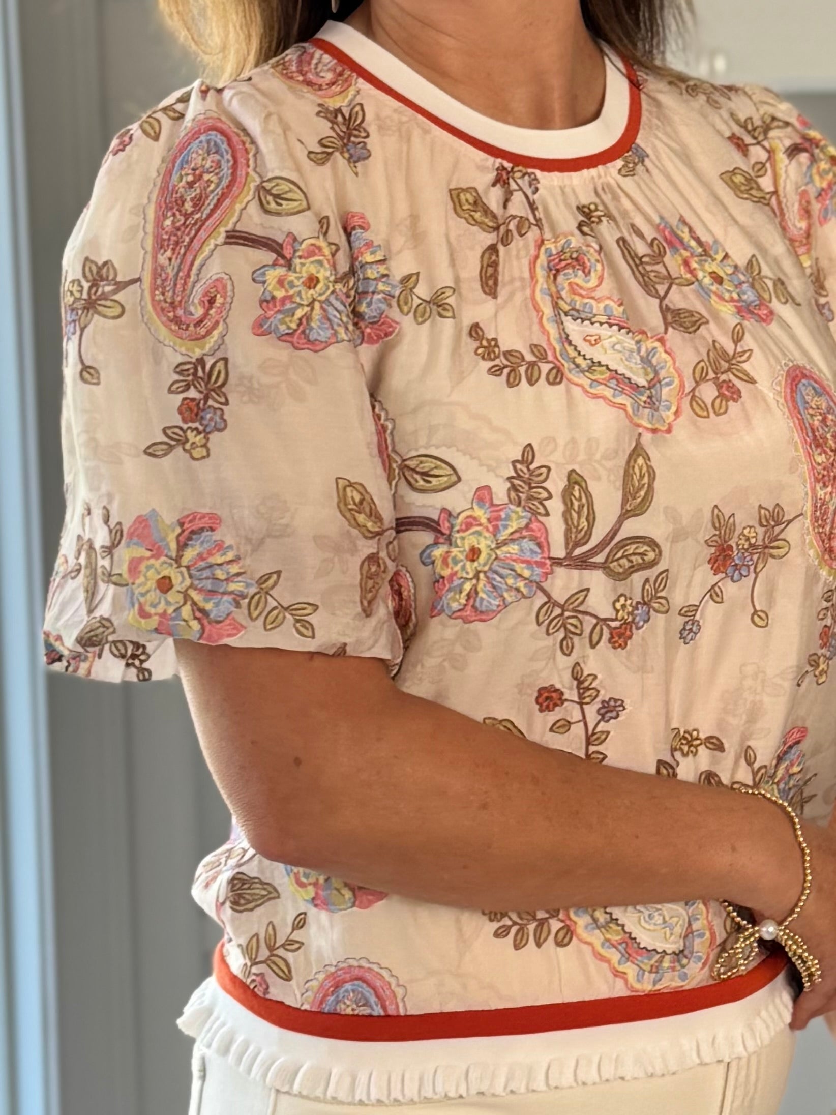 Paisley Delight Top