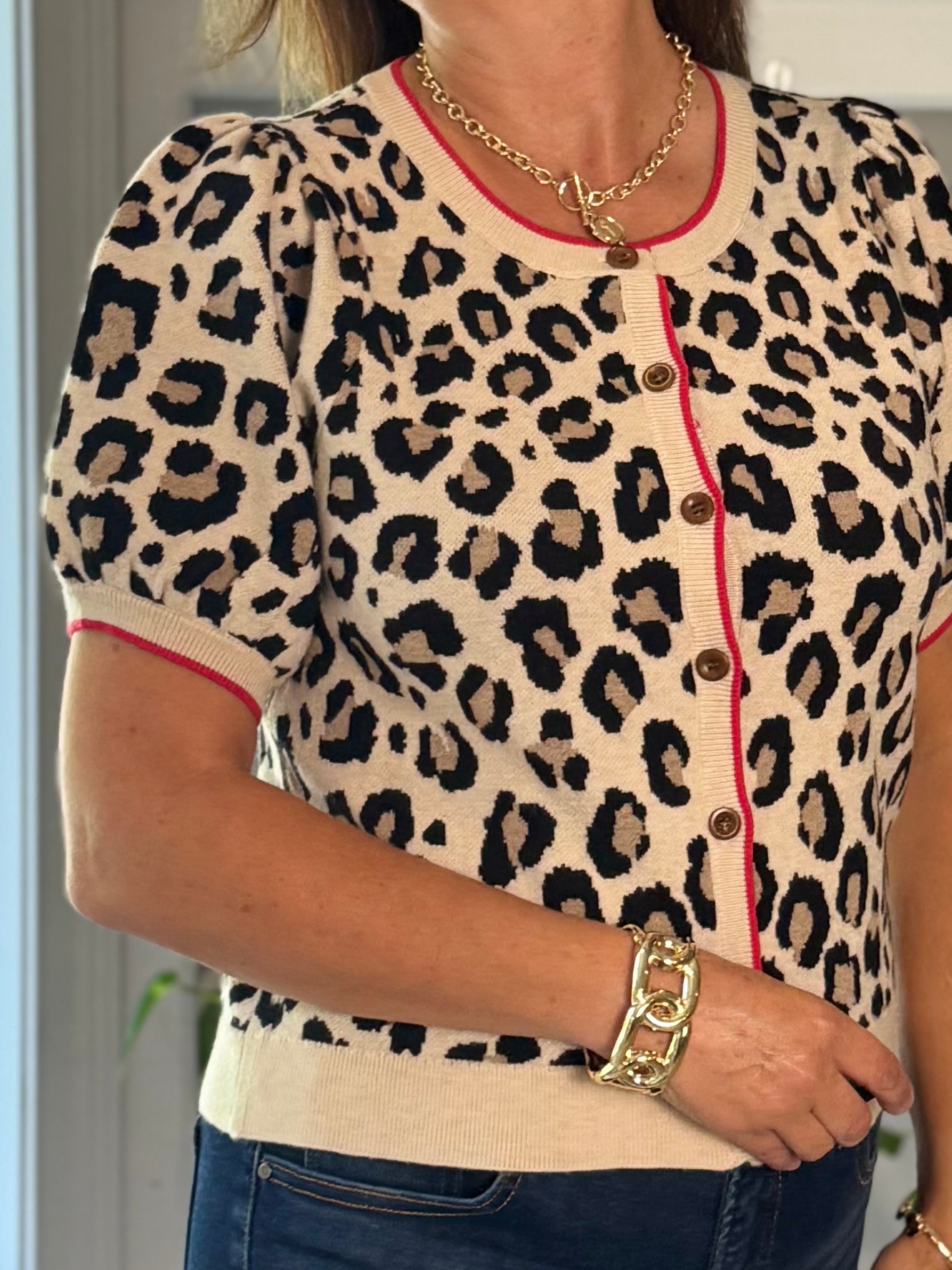 Wild About You Knit Top