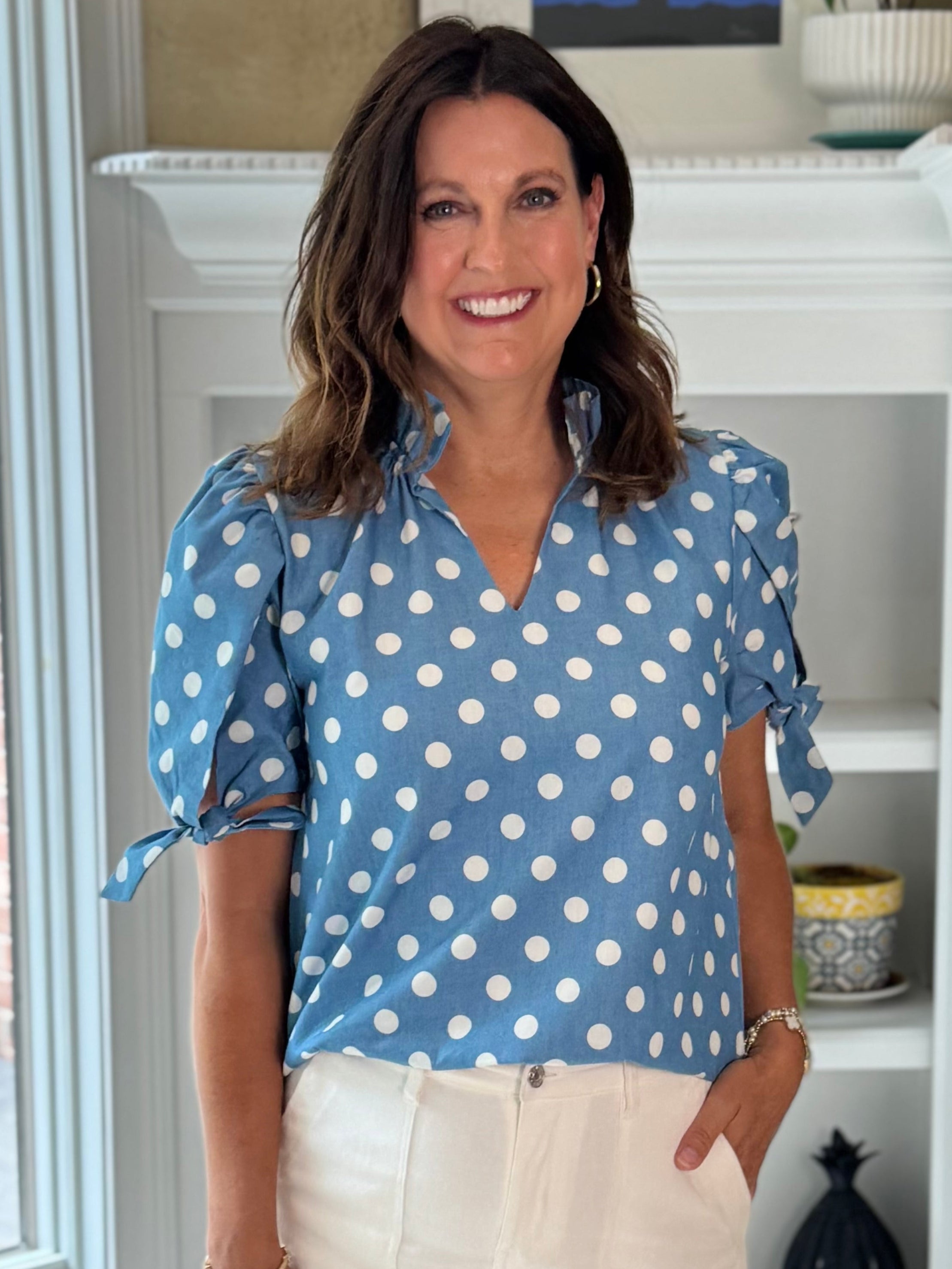 THML Pretty in Polka Top