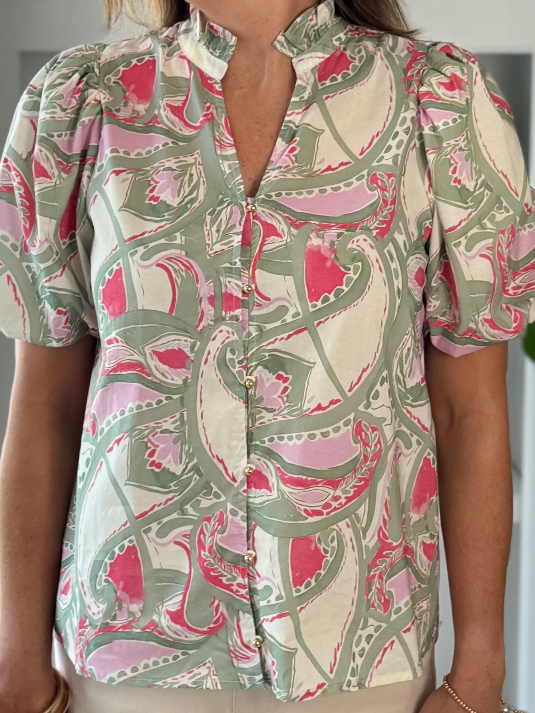 Pretty in Pattern Top