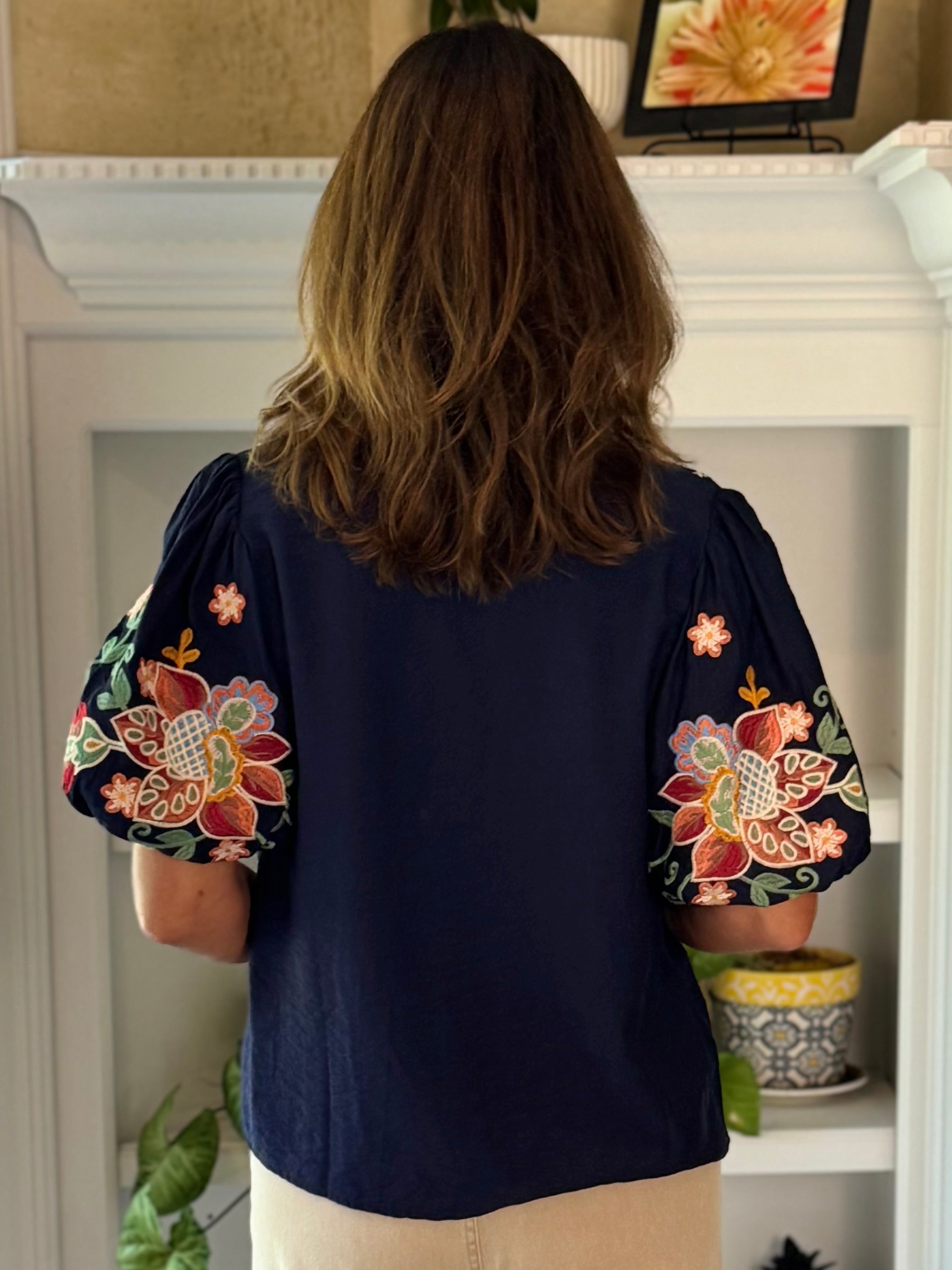 THML Artisan Embroidered Top