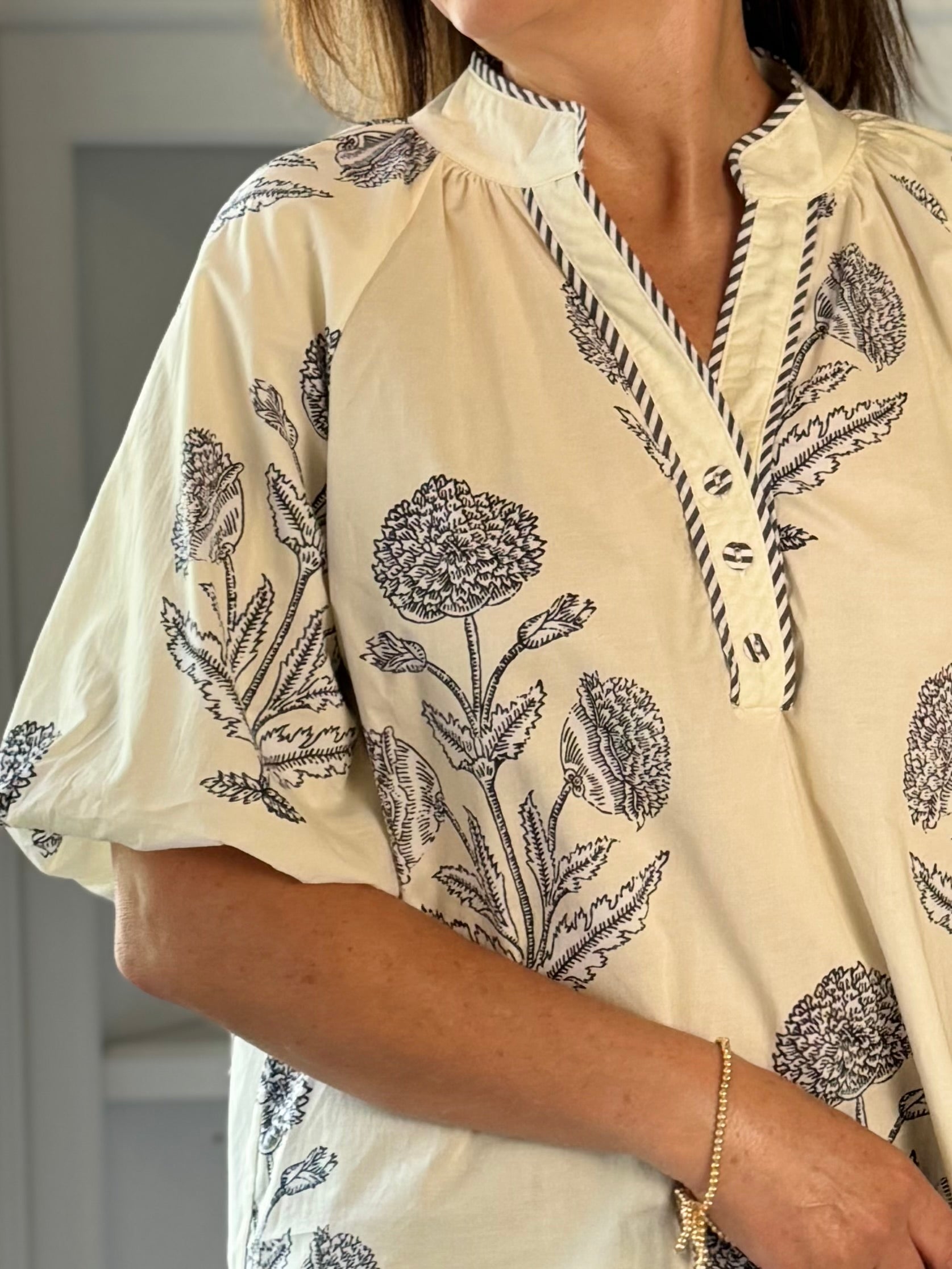 Serene Botanical Top