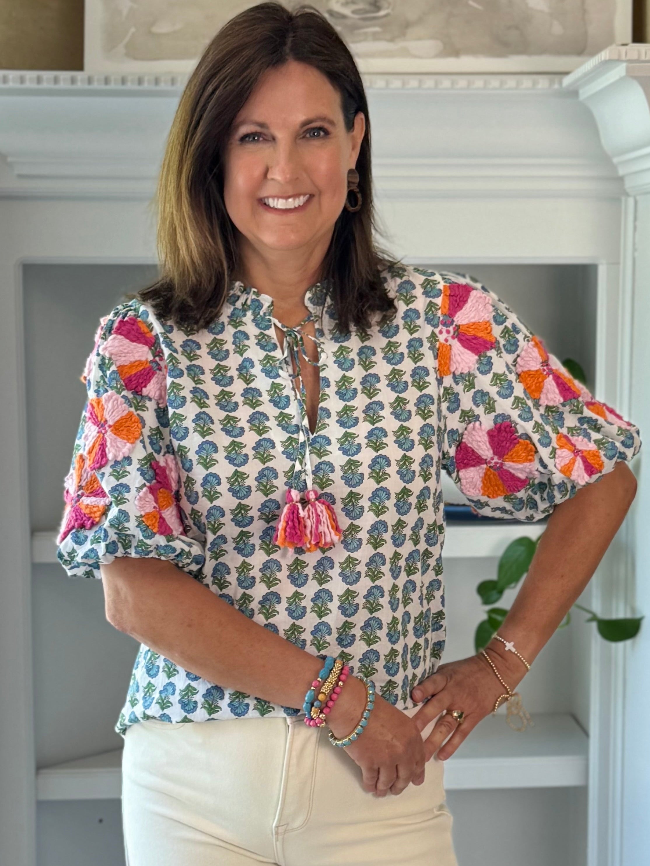THML Color Delight Tassel Top