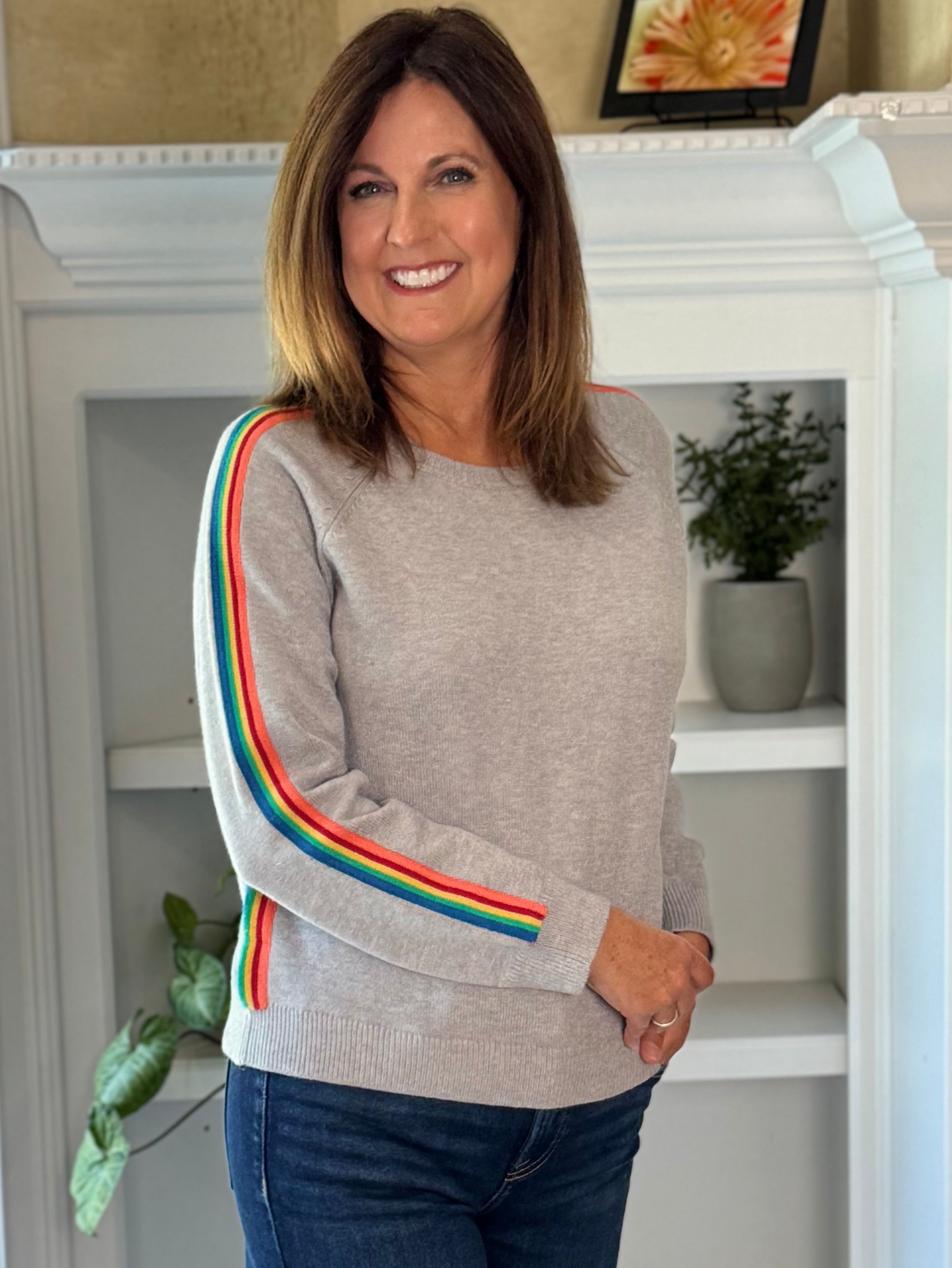 Bright Side Retro Sweater