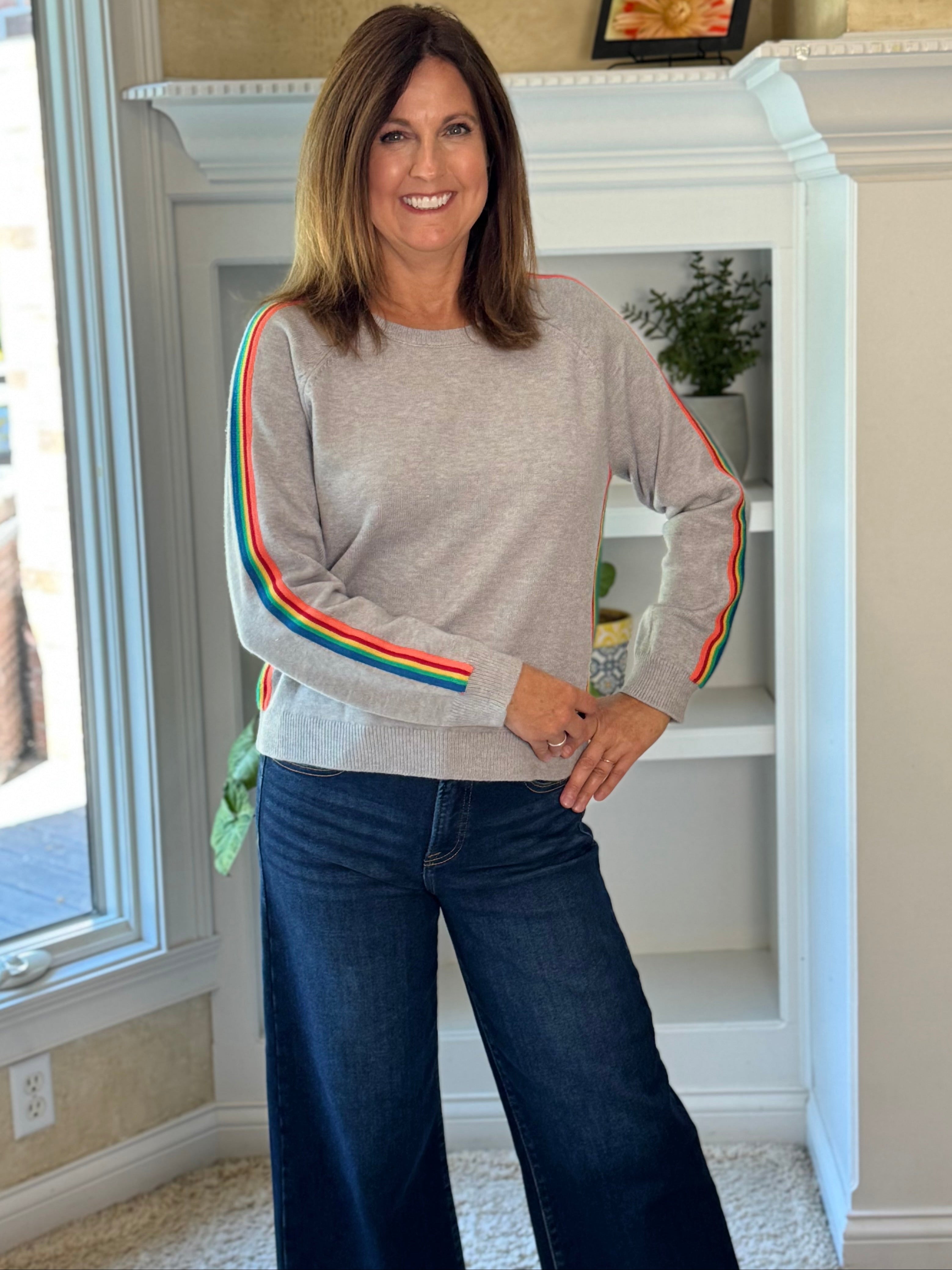 Bright Side Retro Sweater