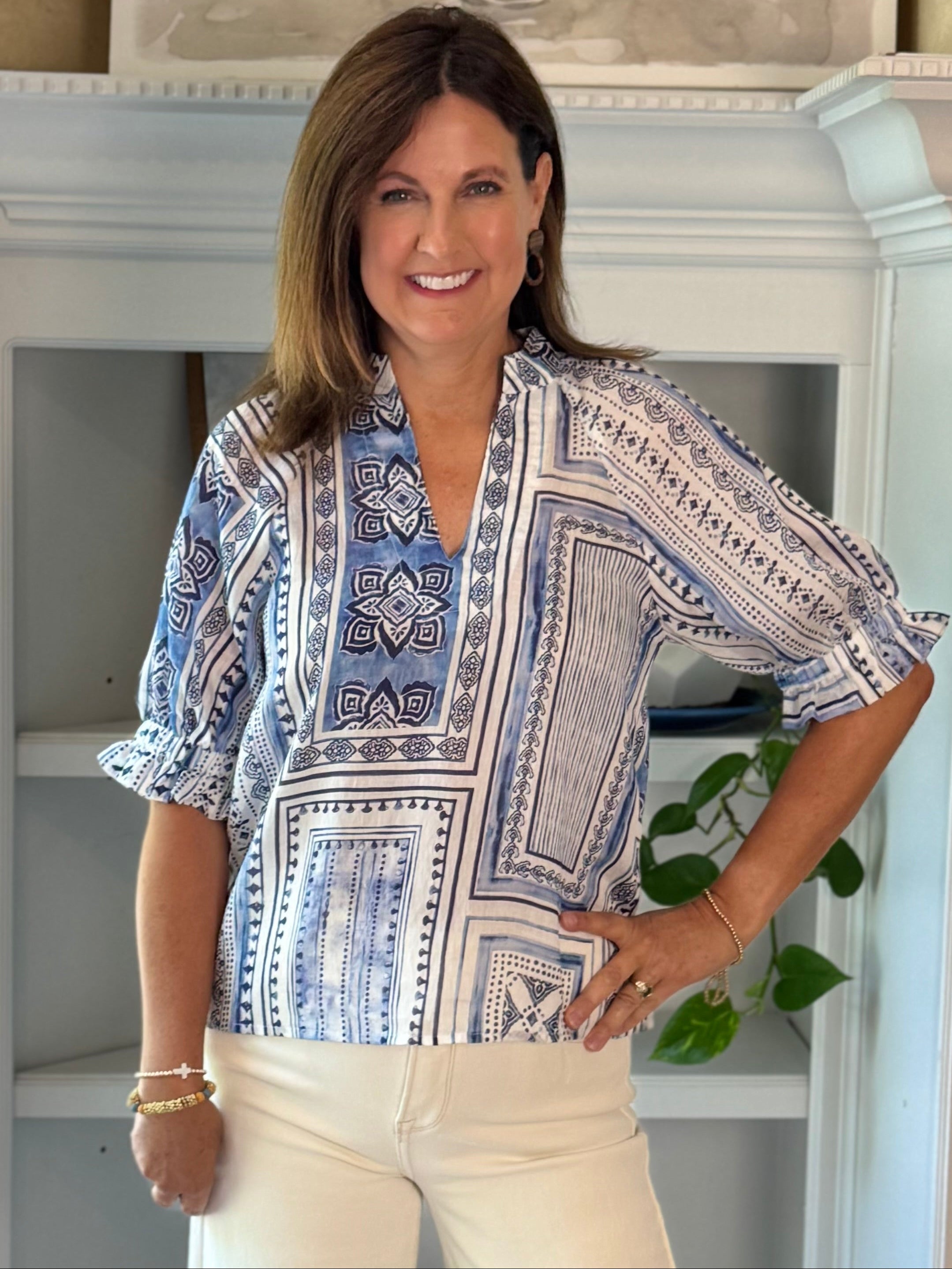 THML Mediterranean Breeze Top