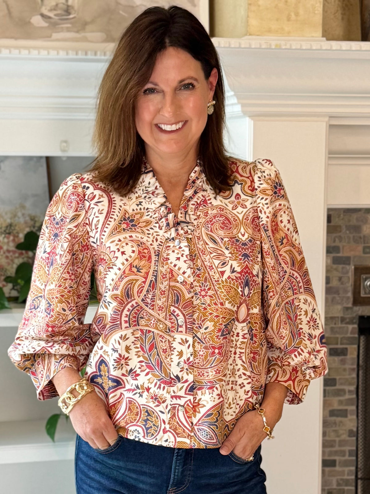 A Beautiful Blend Blouse