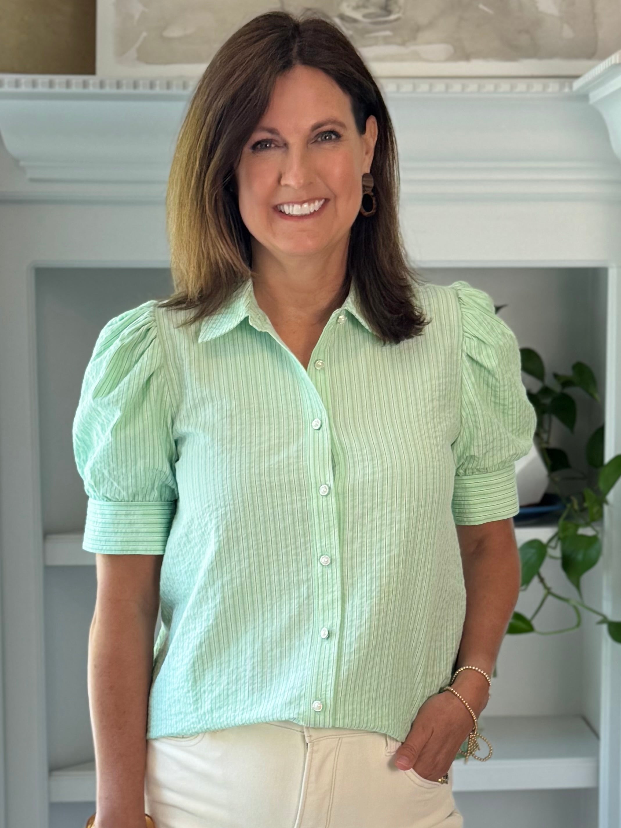 Subtle Elegance Striped Top