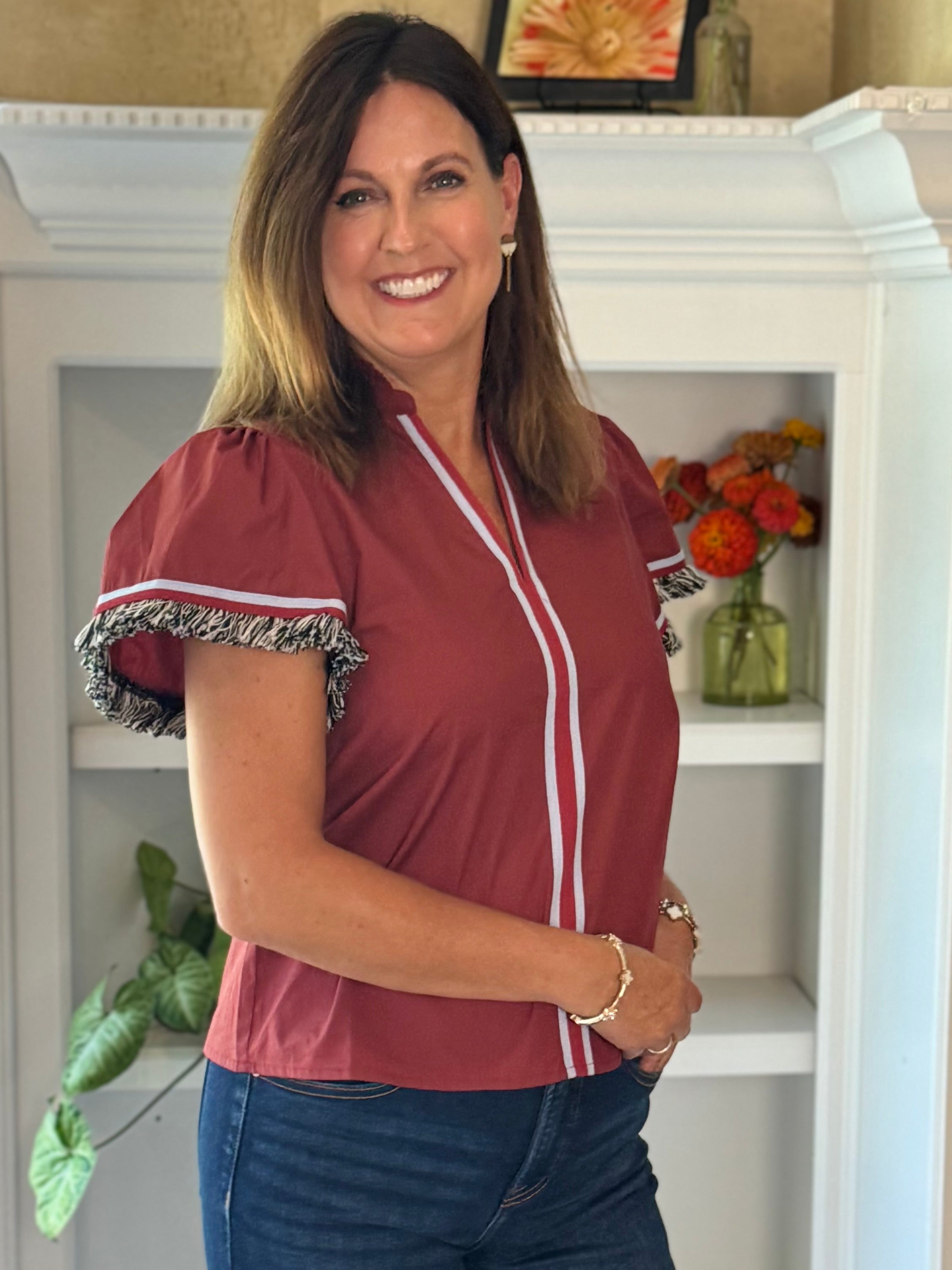 THML Fringe Effect Top