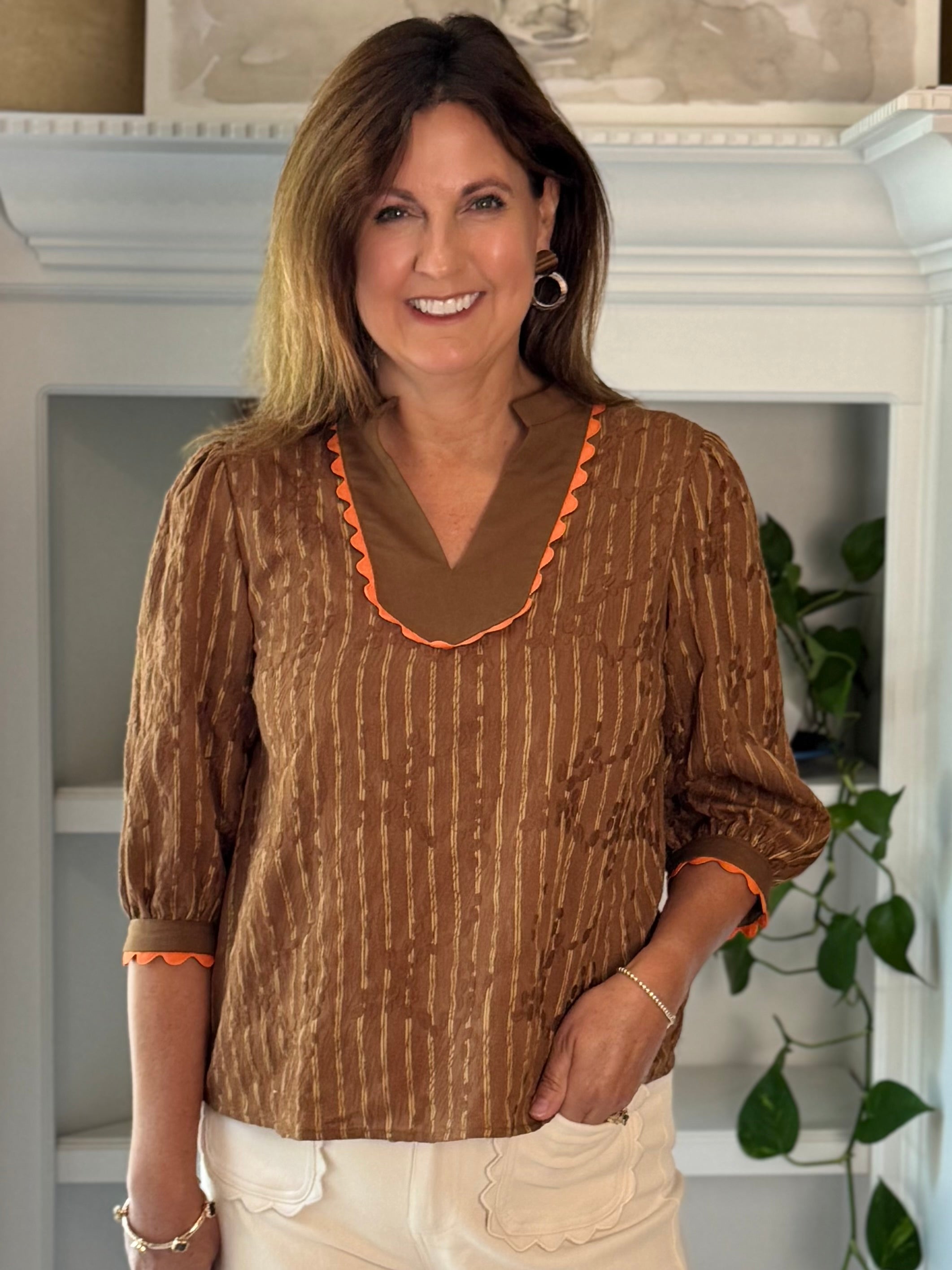 Intricate Beauty Embroidered Top