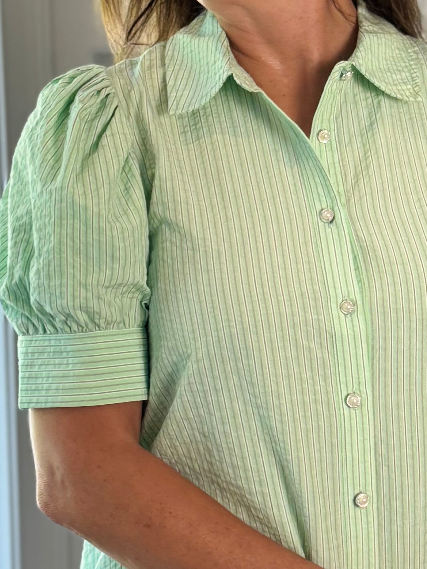 Subtle Elegance Striped Top