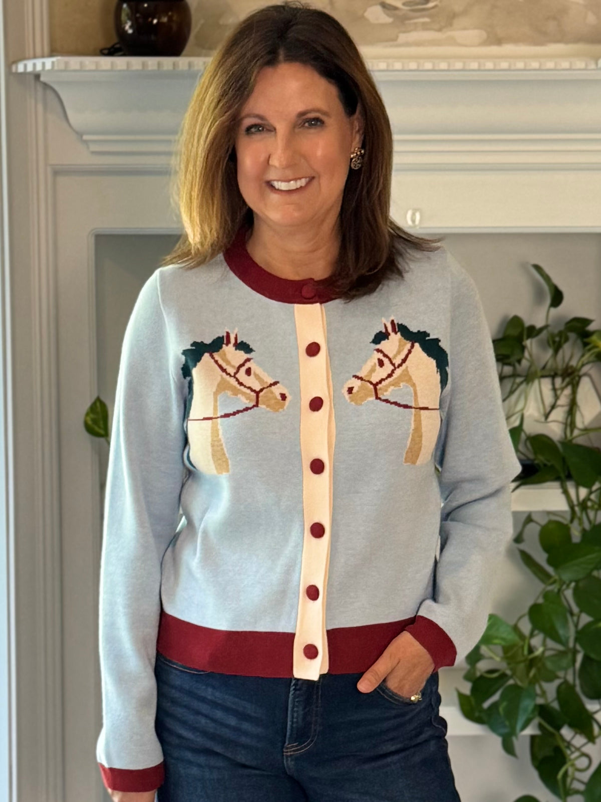 THML Blue Ribbon Cardigan