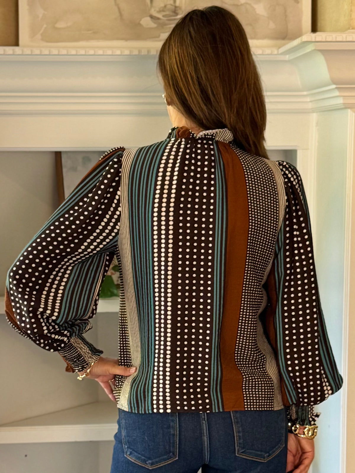 Perfectly Unpredictable Blouse