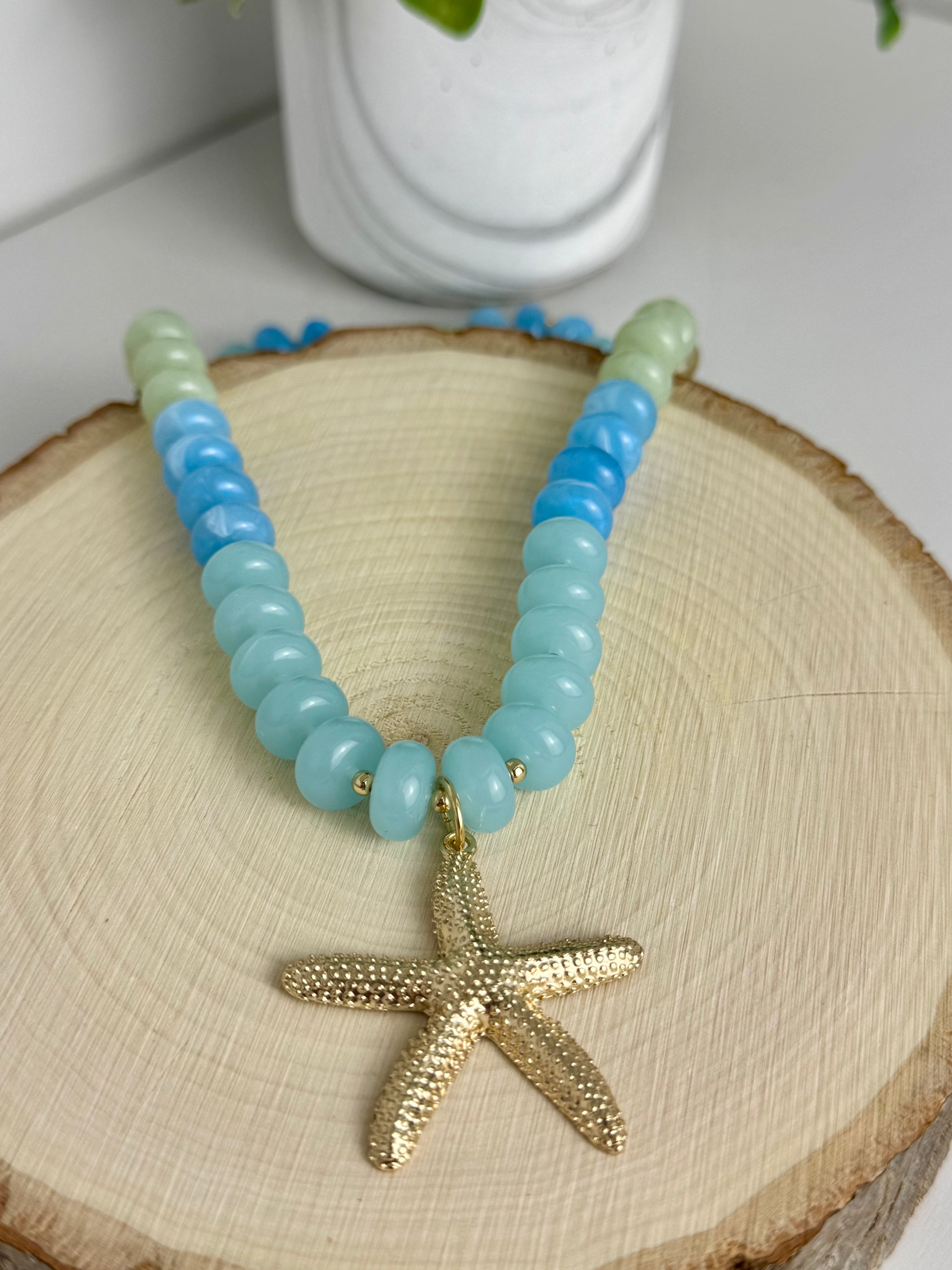 Ocean Breeze Starfish Necklace