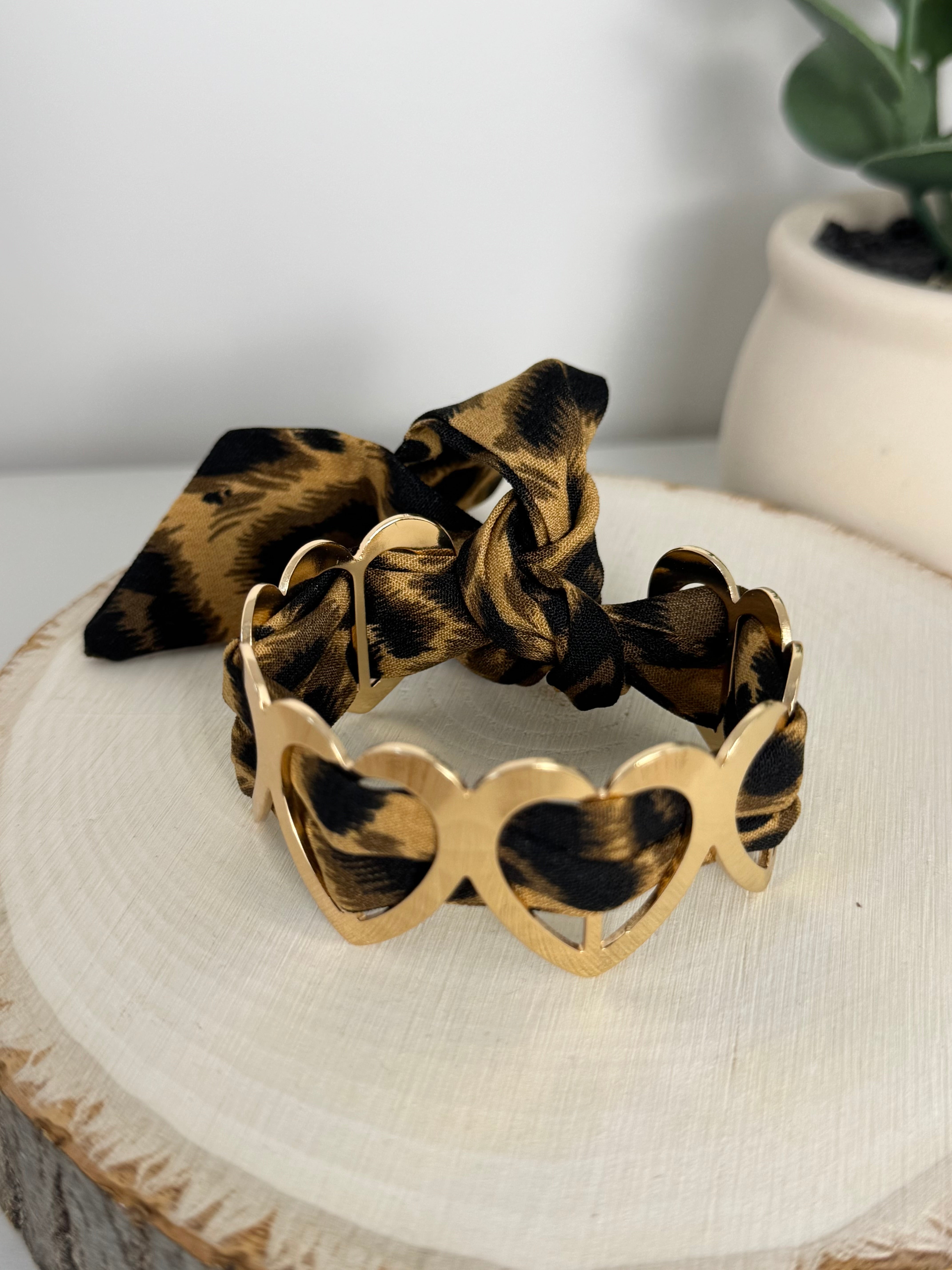Wild at Heart Scarf Bracelet
