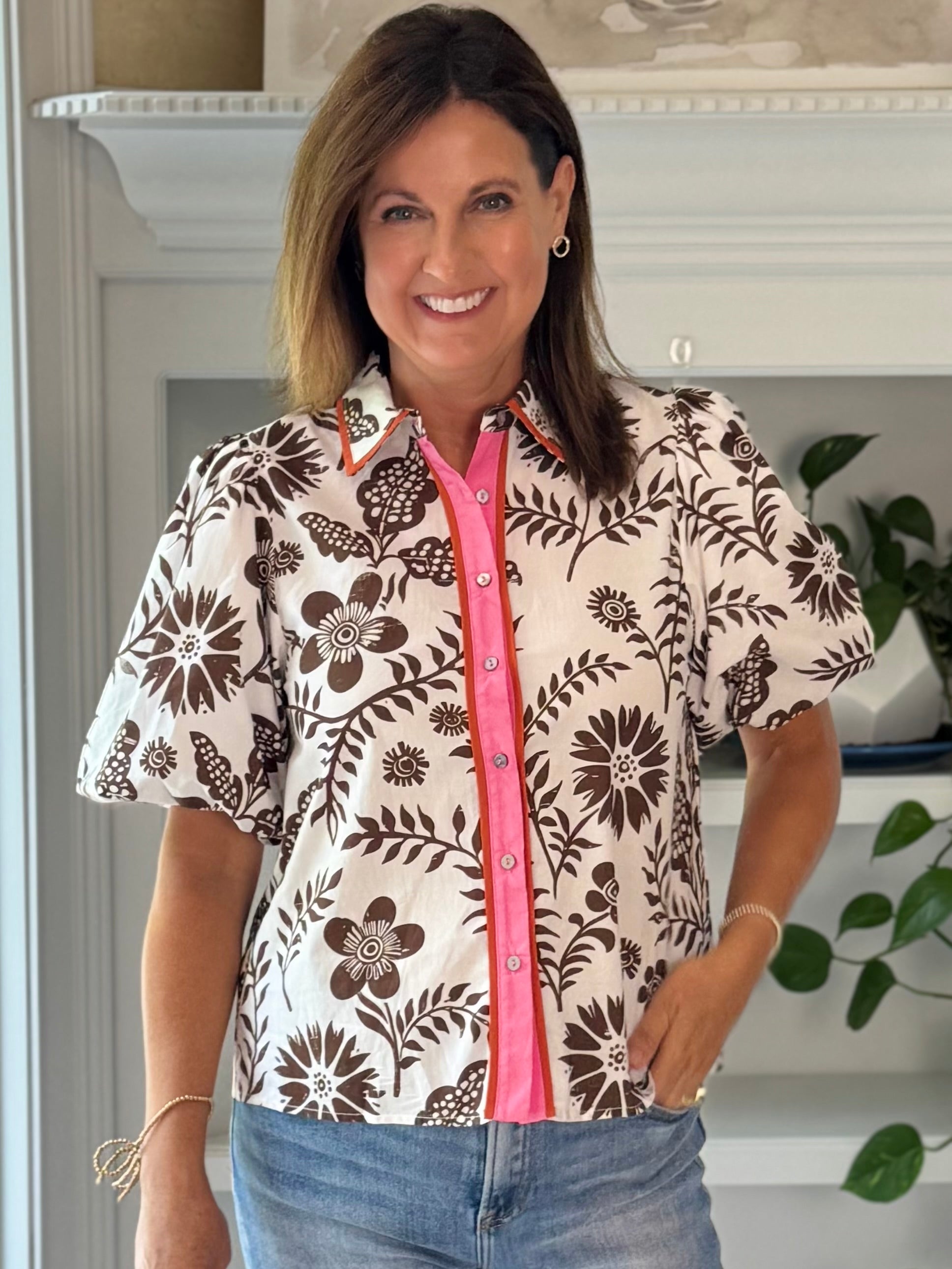 THML Sweet & Bold Contrast Top