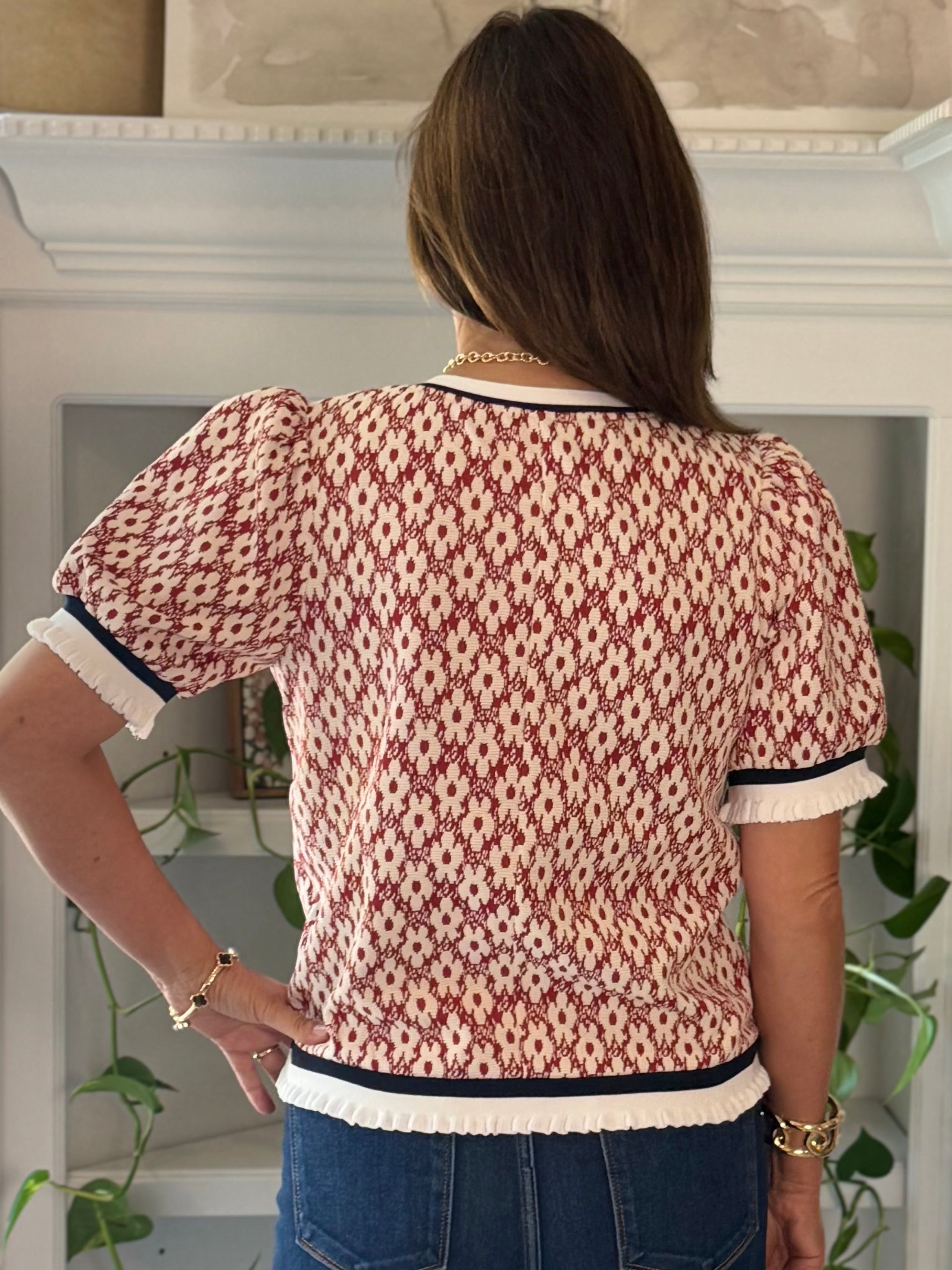 Fresh Perspective Contrast Top