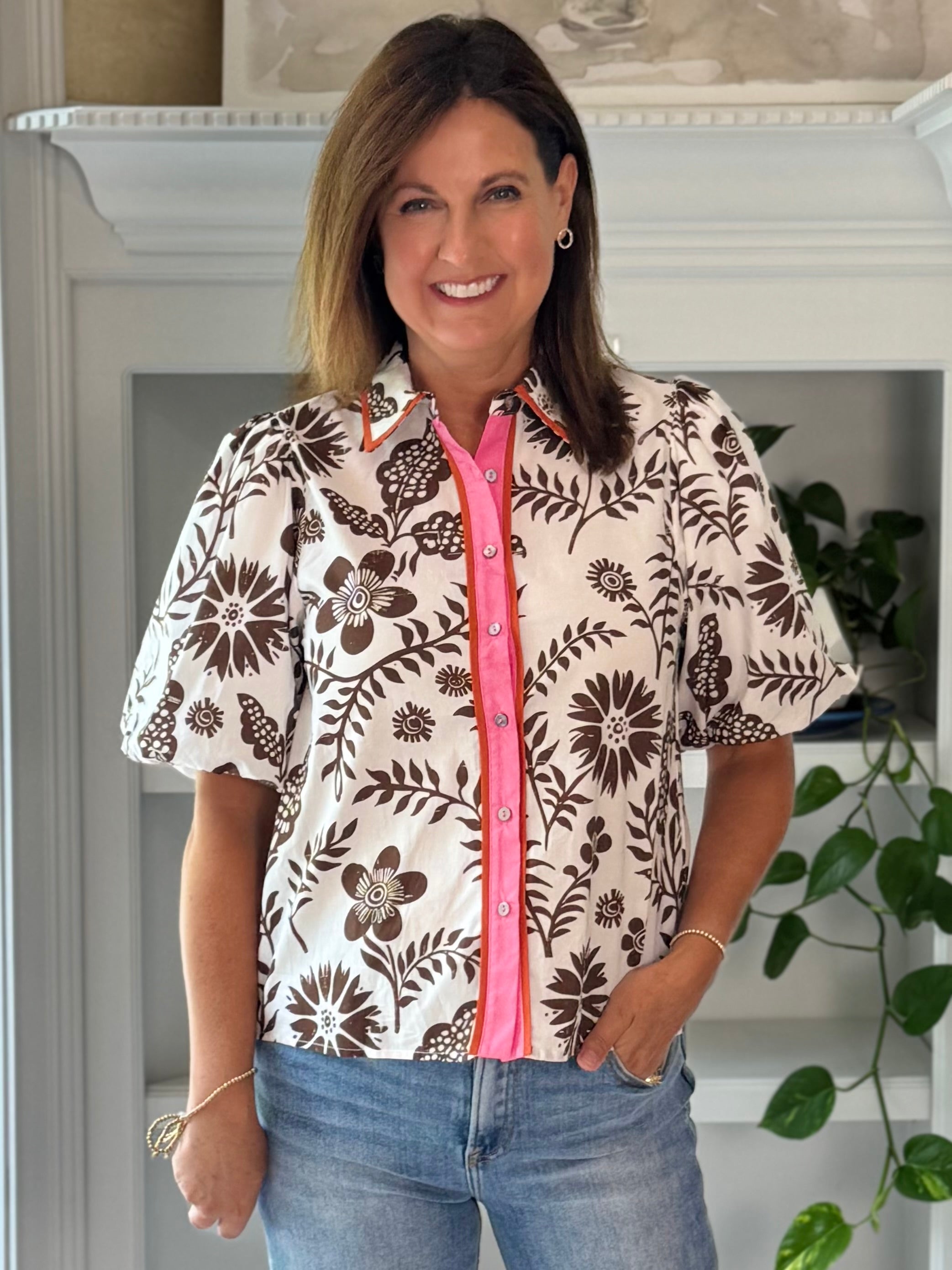 THML Sweet & Bold Contrast Top