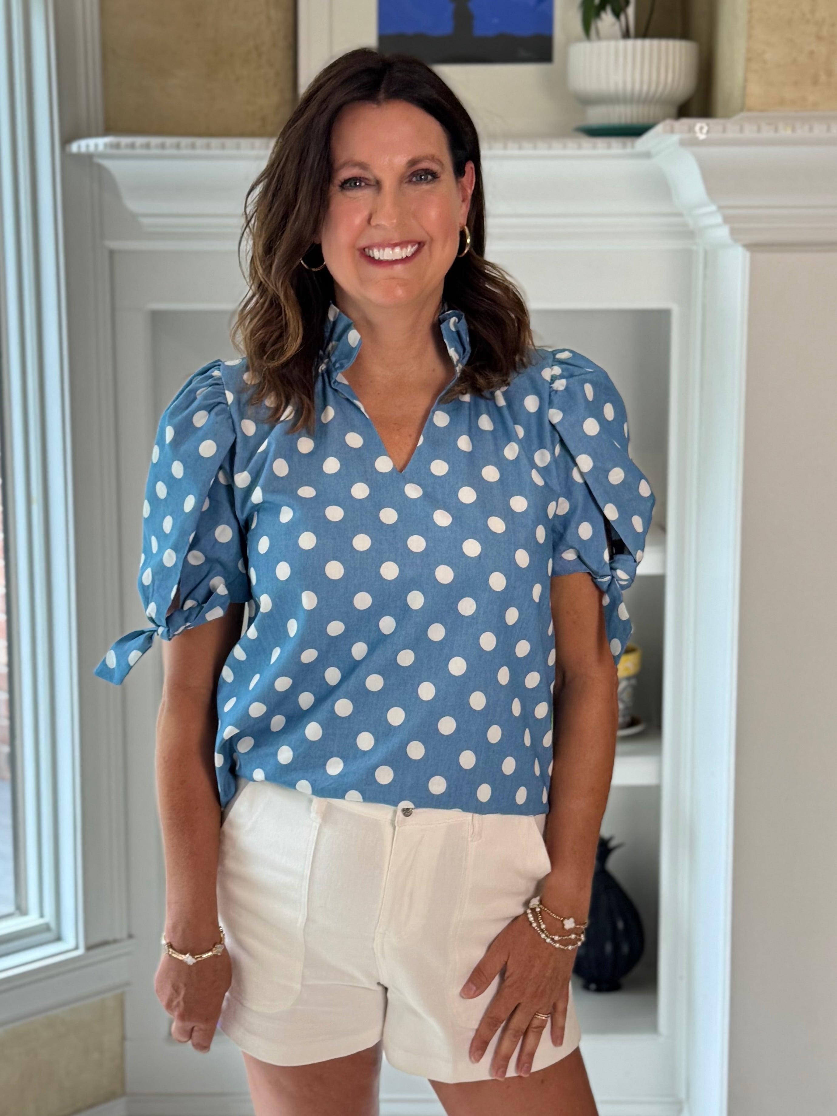 THML Pretty in Polka Top