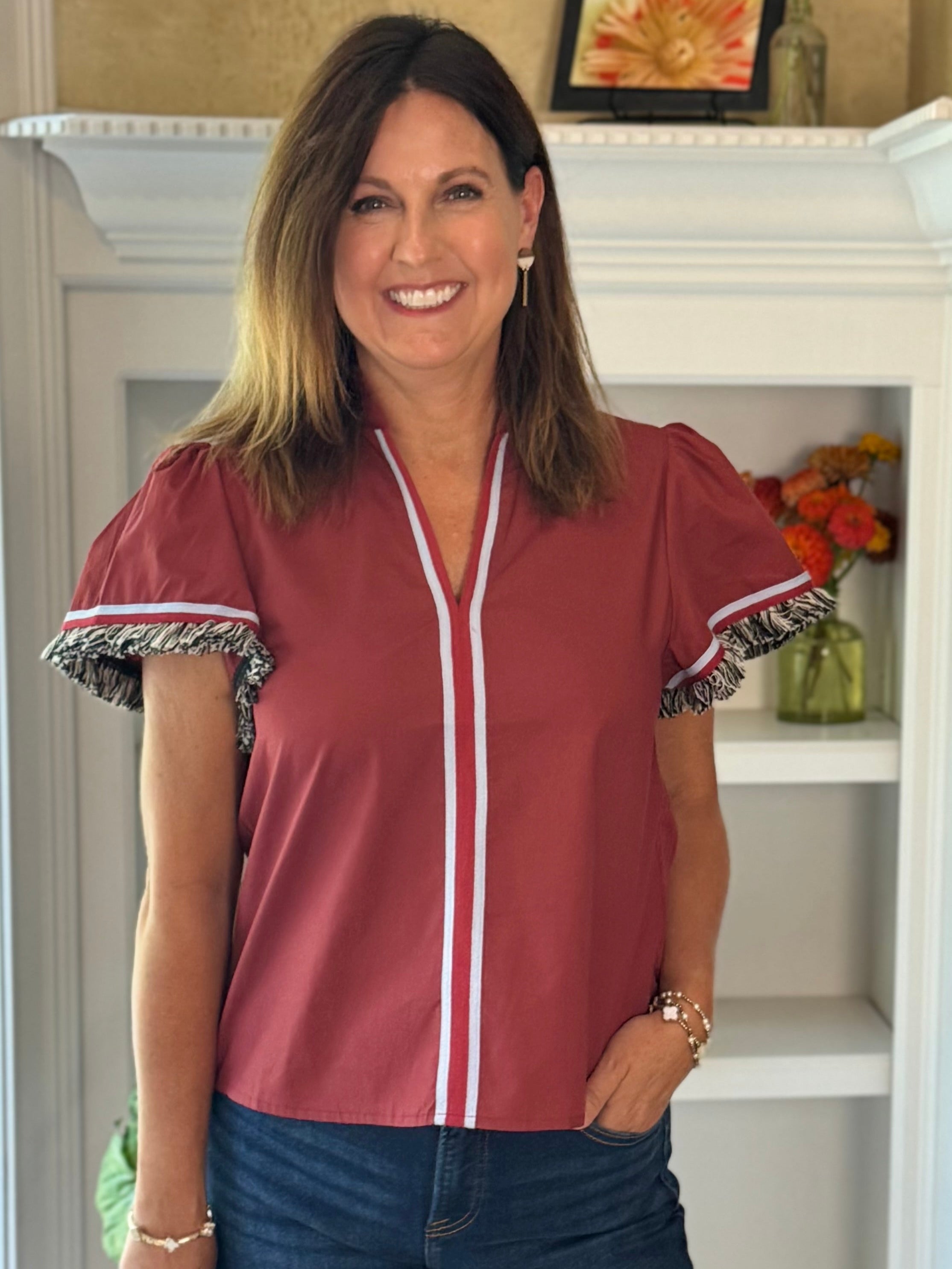 THML Fringe Effect Top