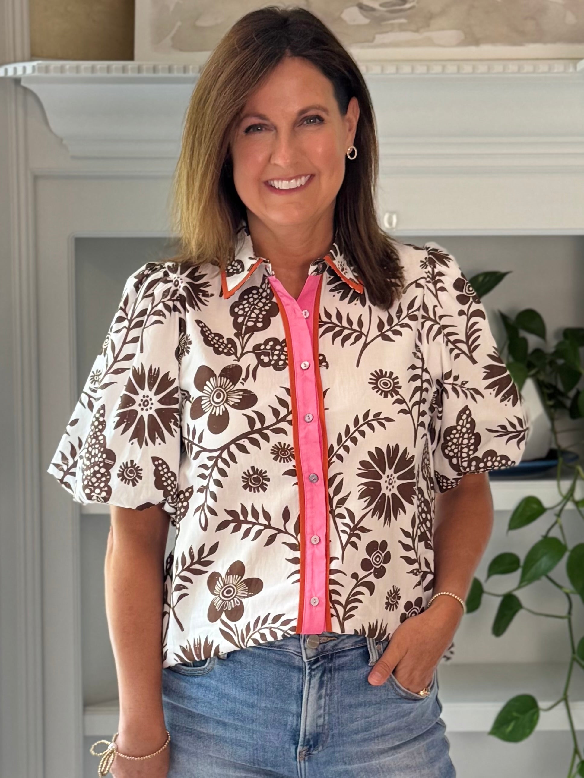 THML Sweet & Bold Contrast Top