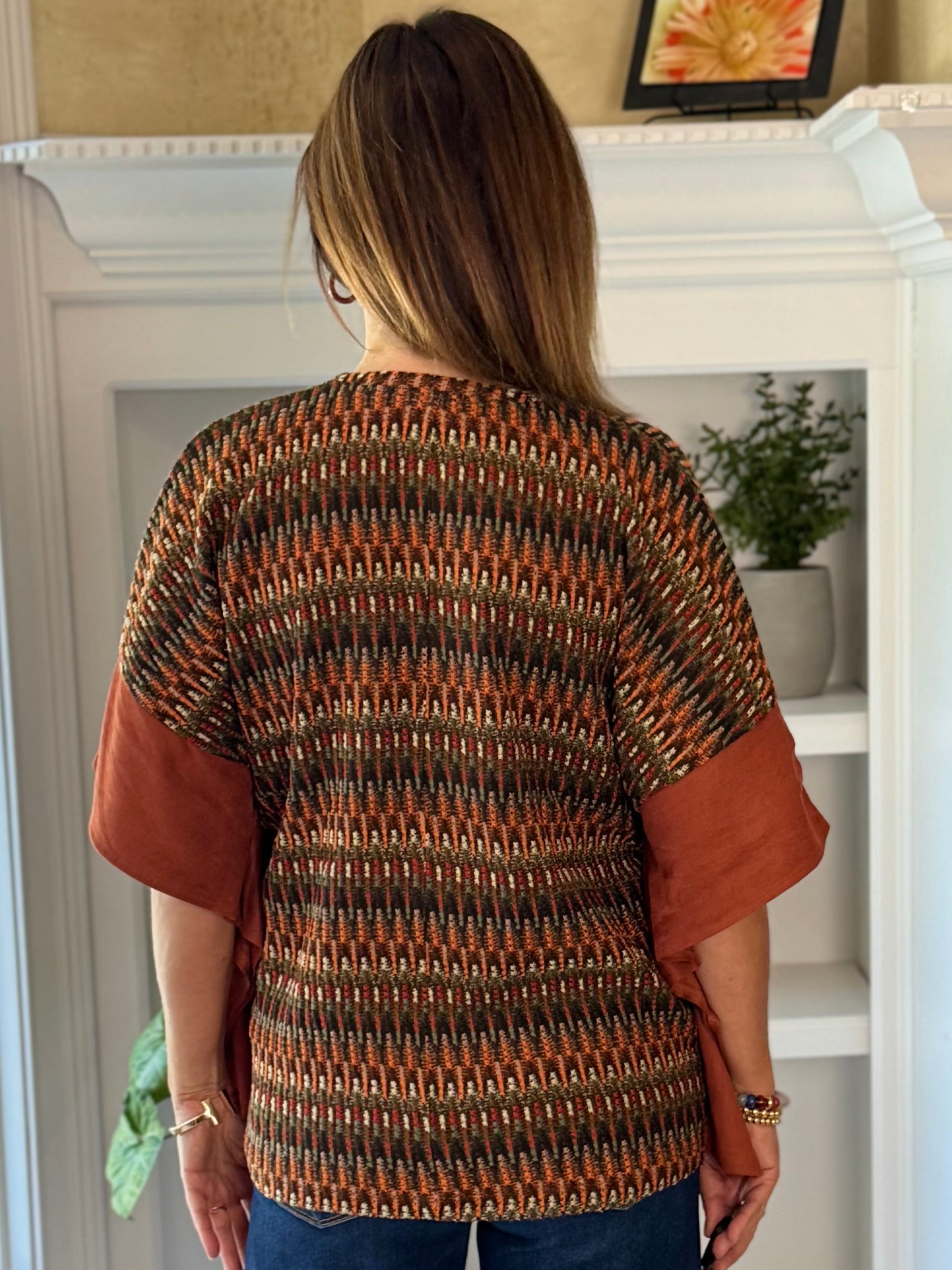 Fireside Nights Poncho