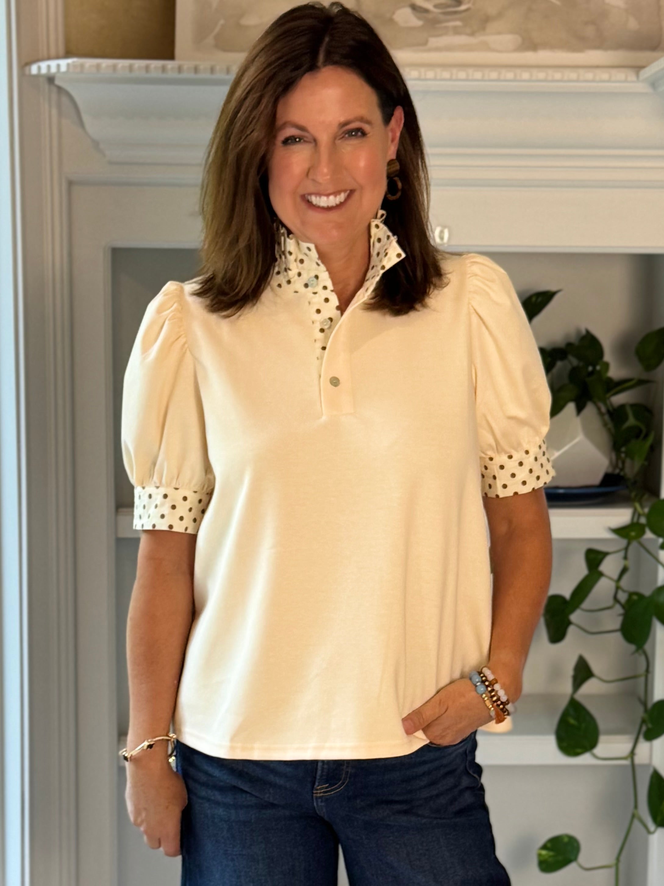 Pop of Polka Top
