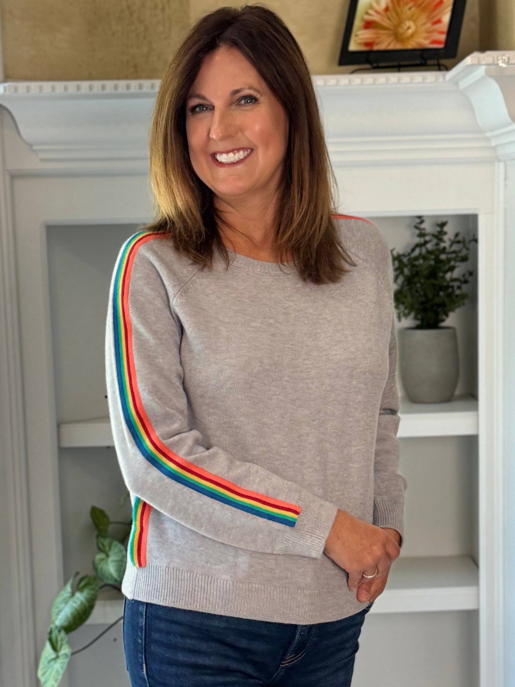 Bright Side Retro Sweater